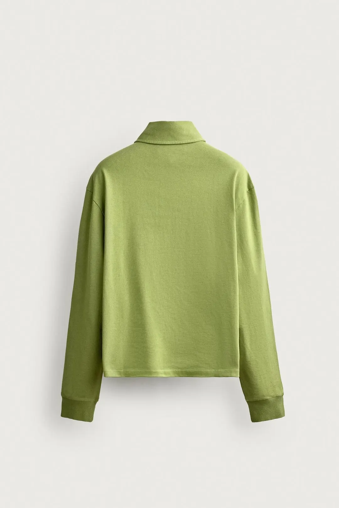 Поло укороченного кроя из хлопка, Zara