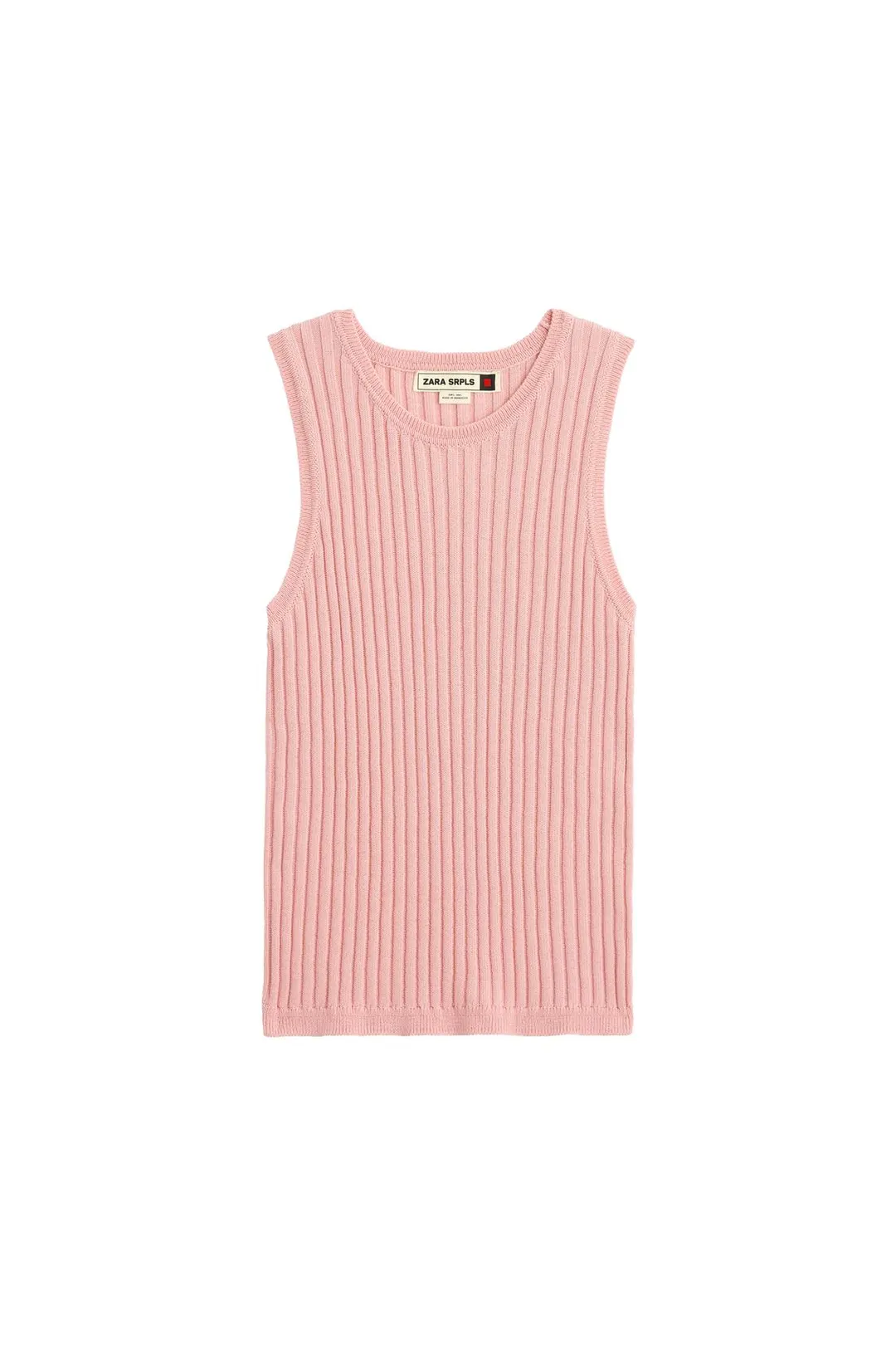 Топ вязаный без рукавов, Zara
