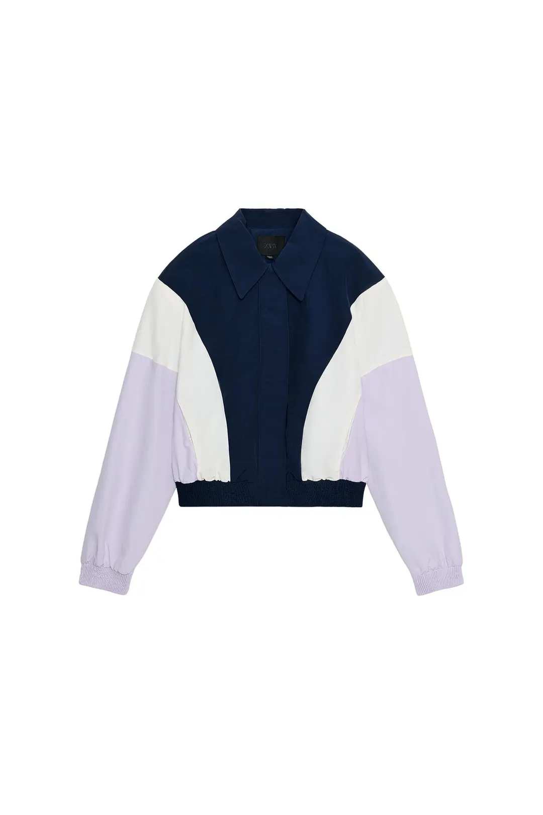 Куртка-бомбер с контрастными деталями, Zara