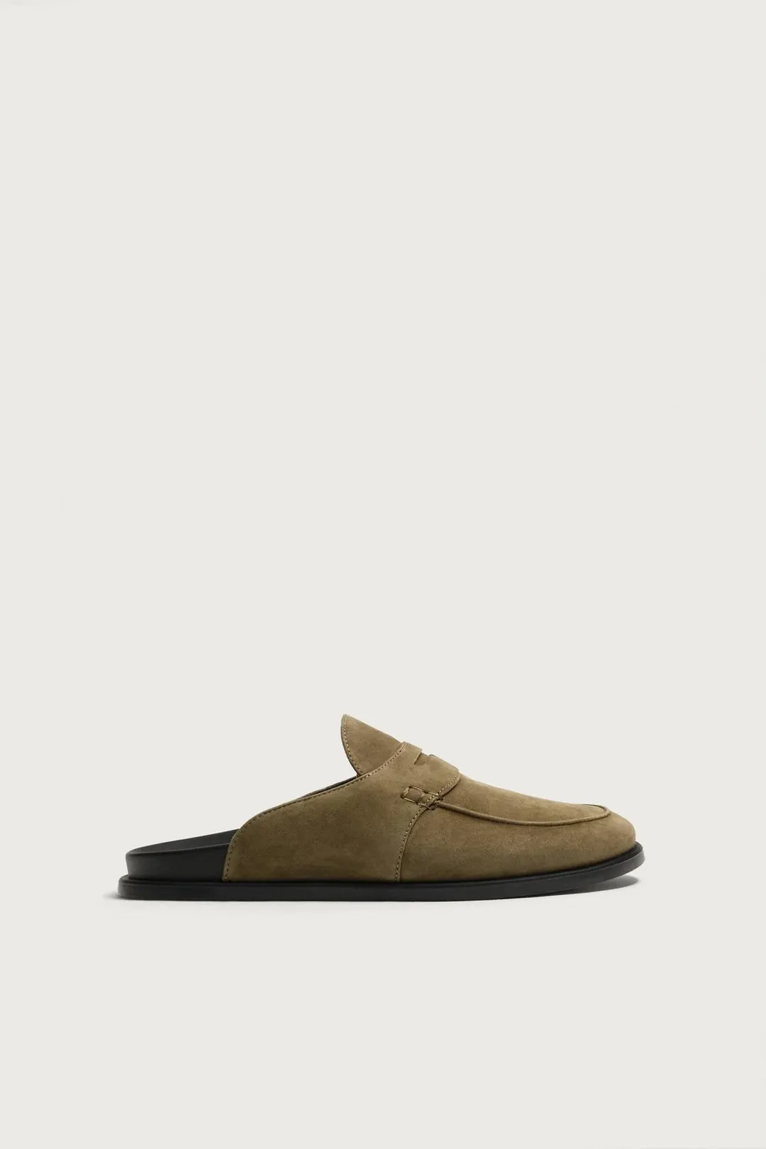 Сабо-лоферы из кожи, Zara