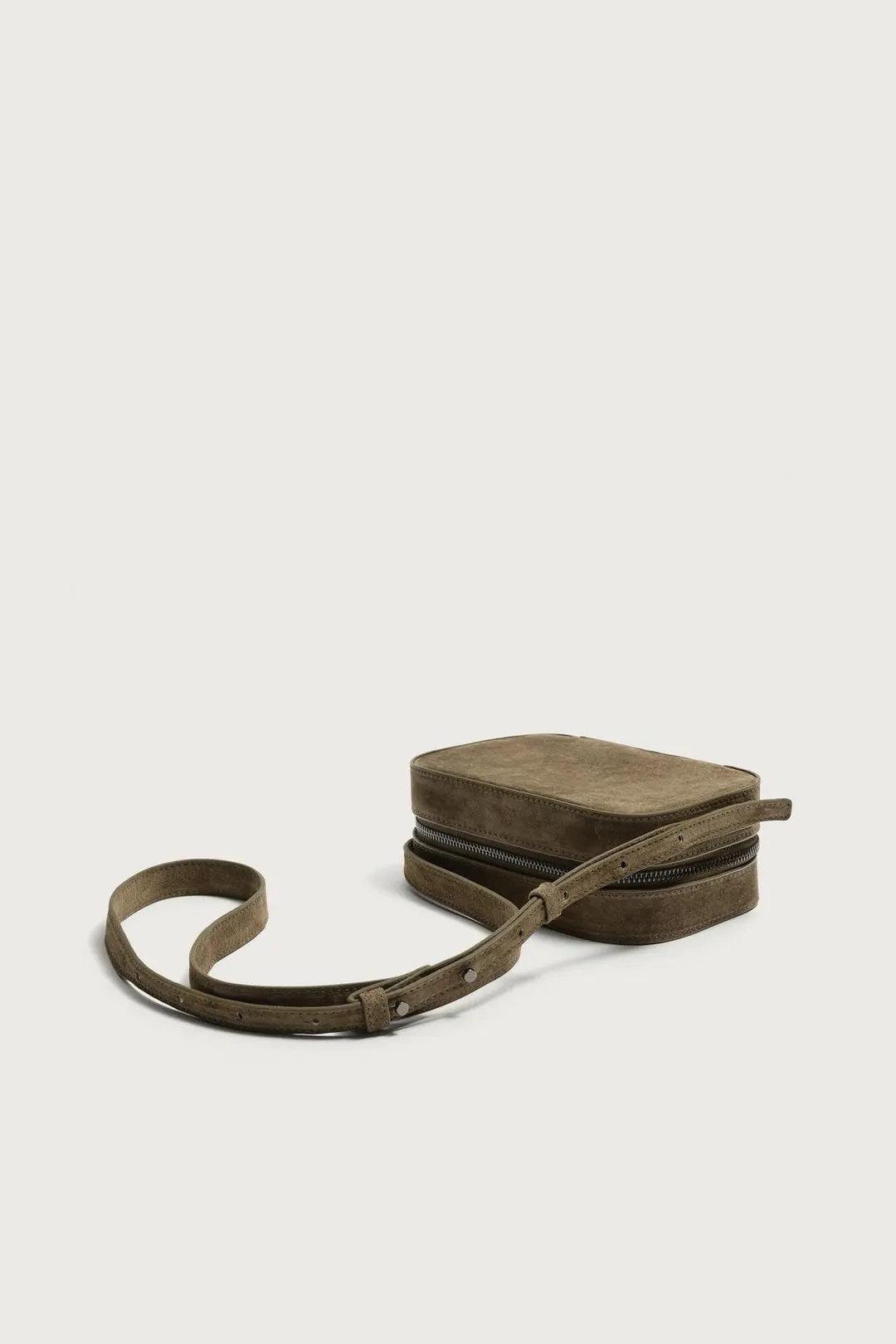 Кожаная сумка через плечо, Zara