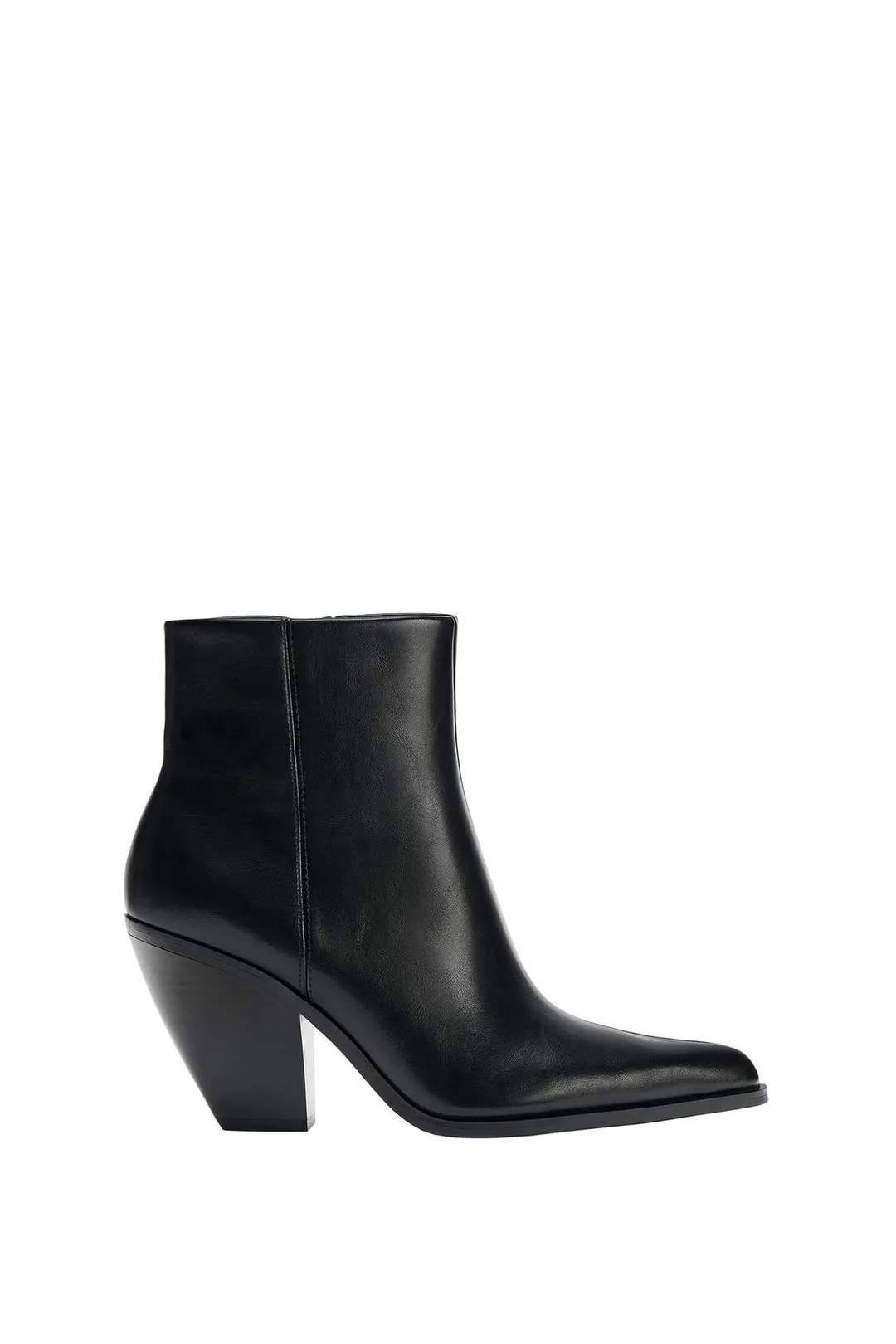 Ковбойские ботильоны на каблуке, Zara