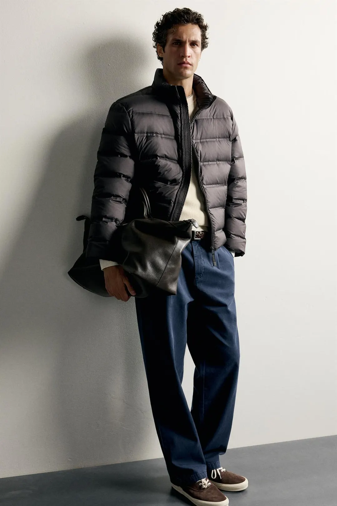 Водоотталкивающая куртка с наполнителем из 80% пуха и 20% пера, Zara