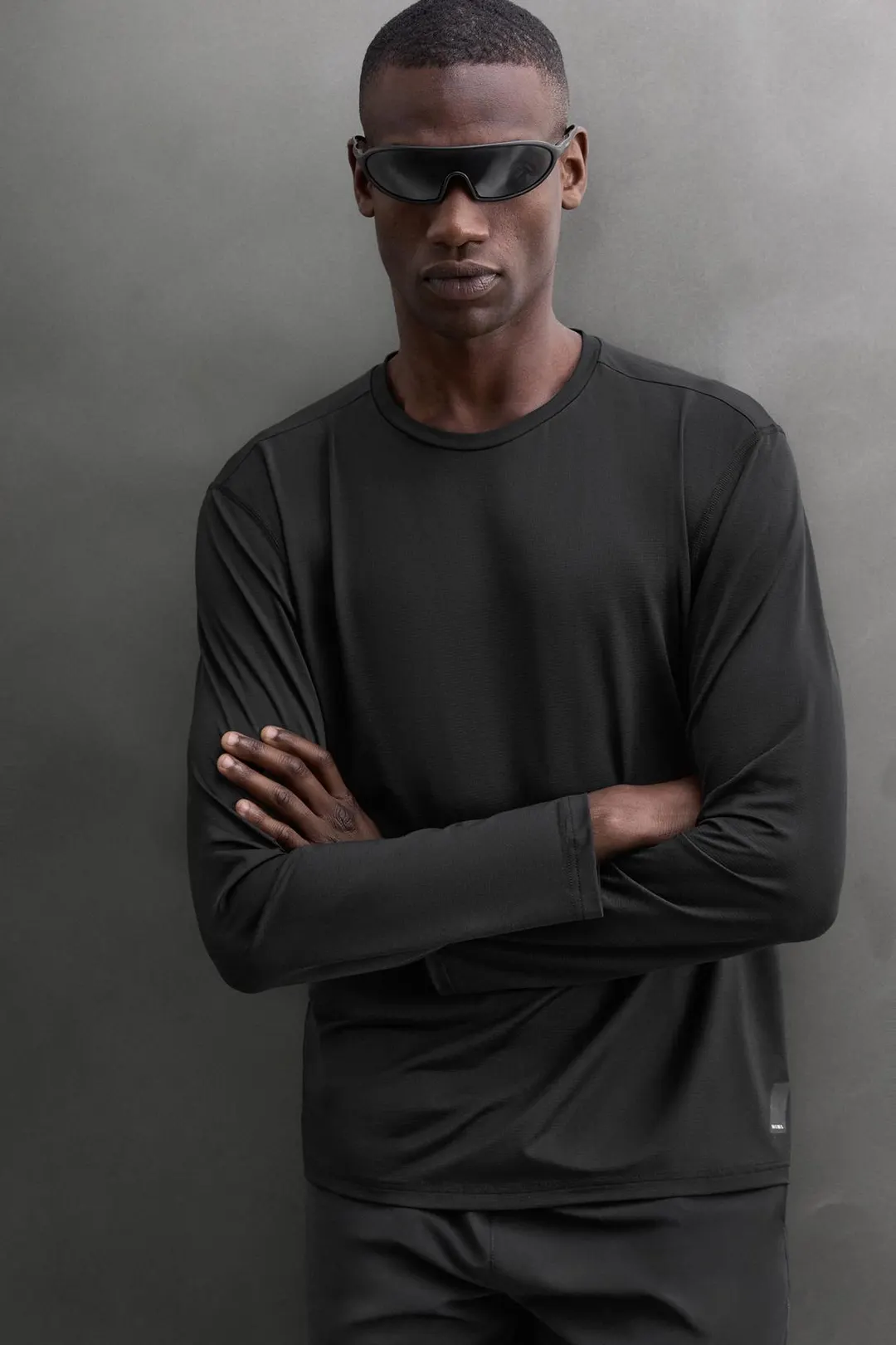 Технологичная футболка для тренировок с длинными рукавами, Zara