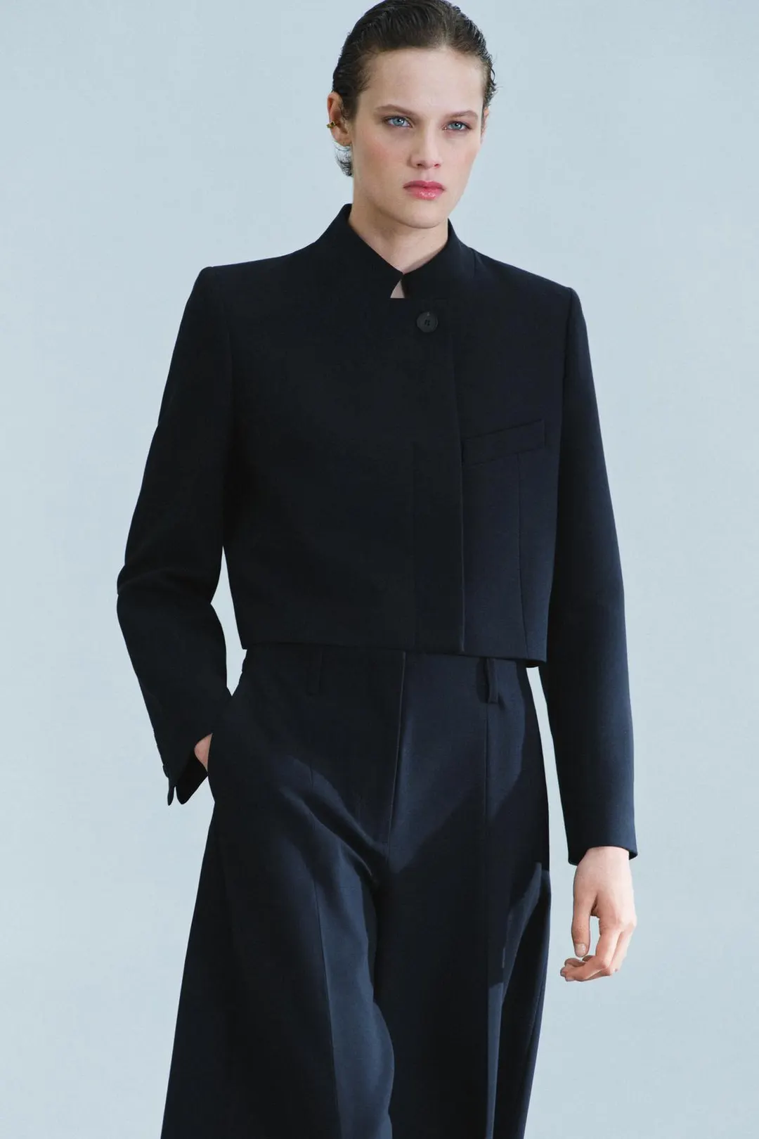 Укороченный блейзер ZW Collection, Zara