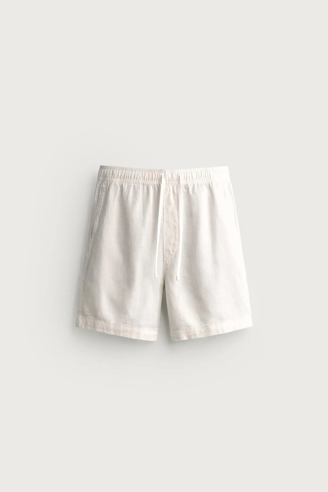 Фактурные бермуды стандартного кроя, Zara