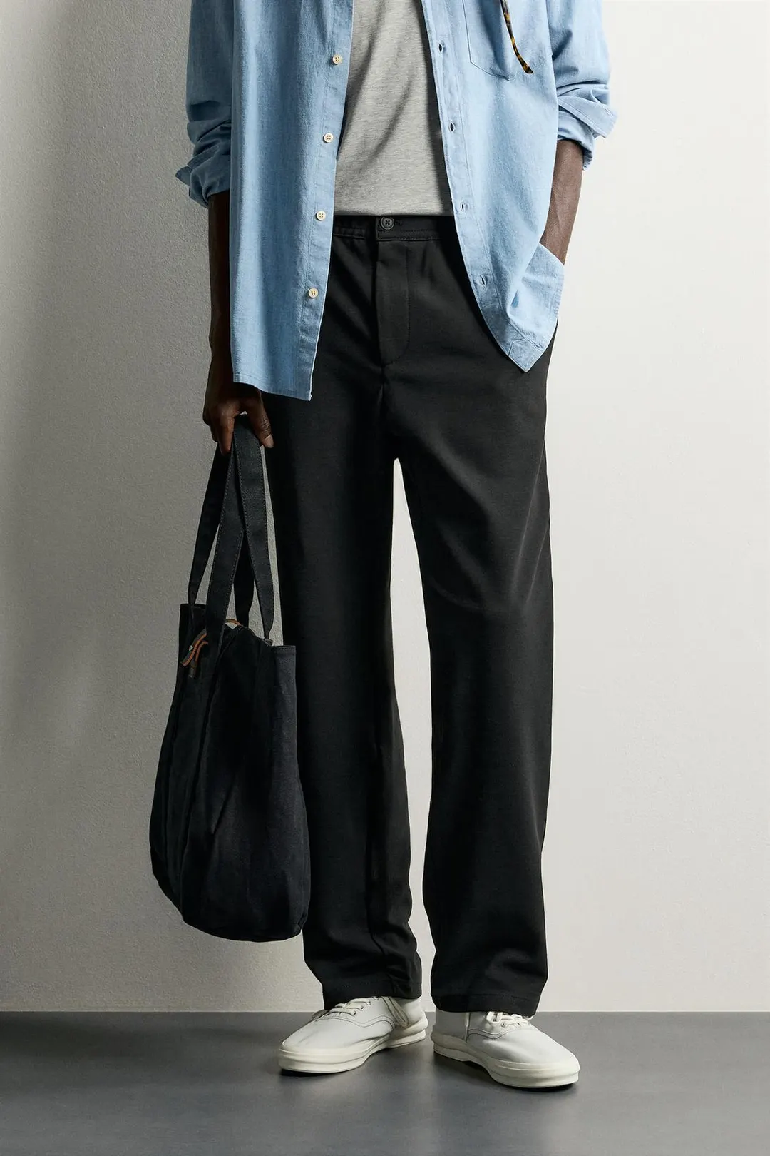Брюки комфортные свободного кроя, Zara