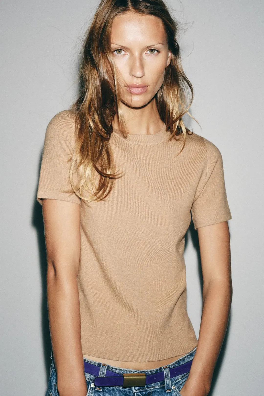 Топ вязаный мягкий, Zara