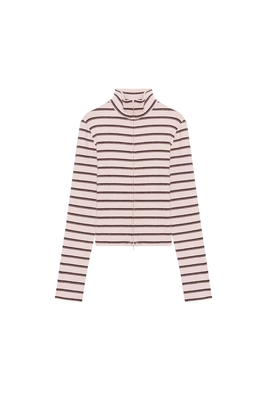 Куртка в полоску на молнии, Zara