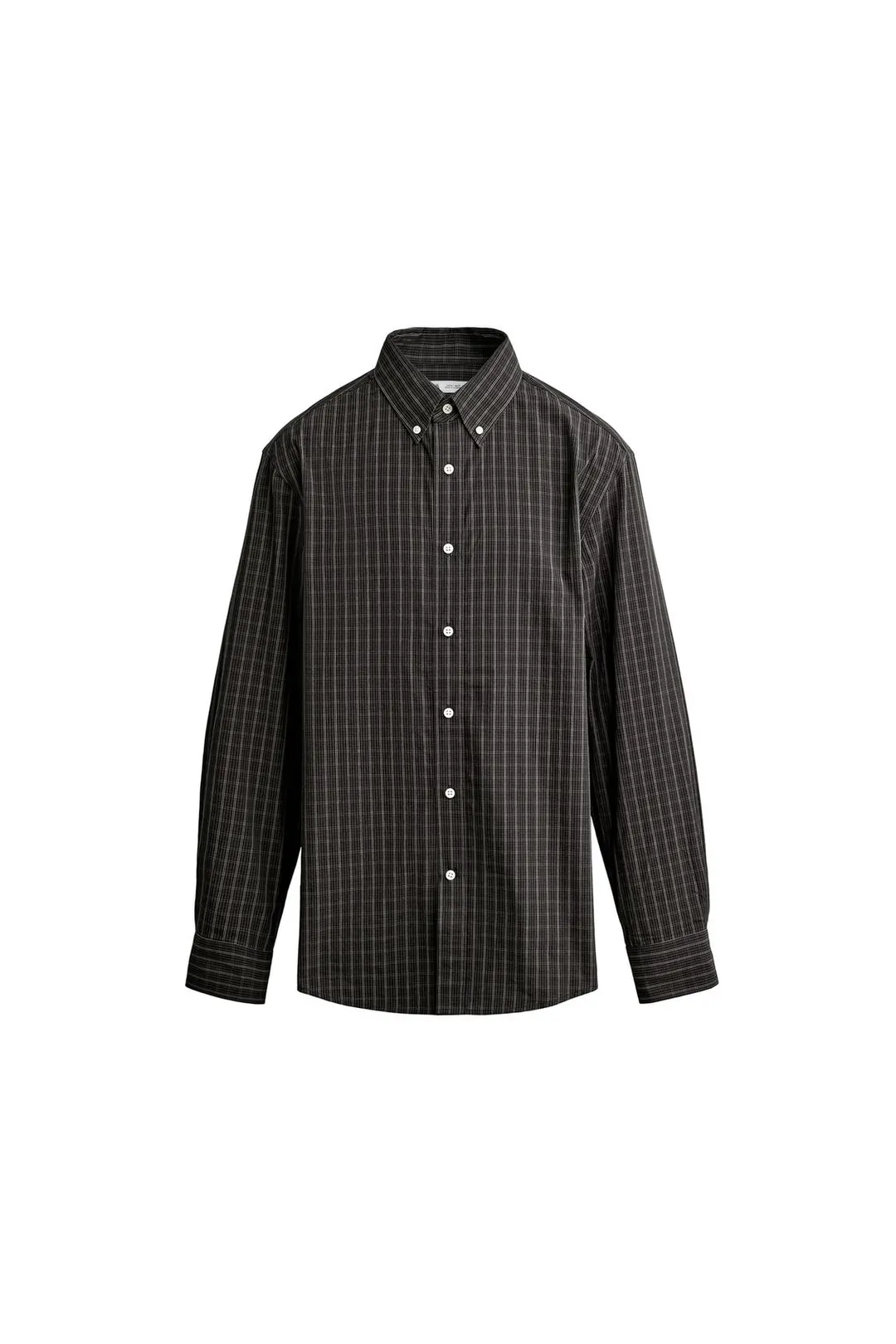 Рубашка прямого кроя в клетку, Zara