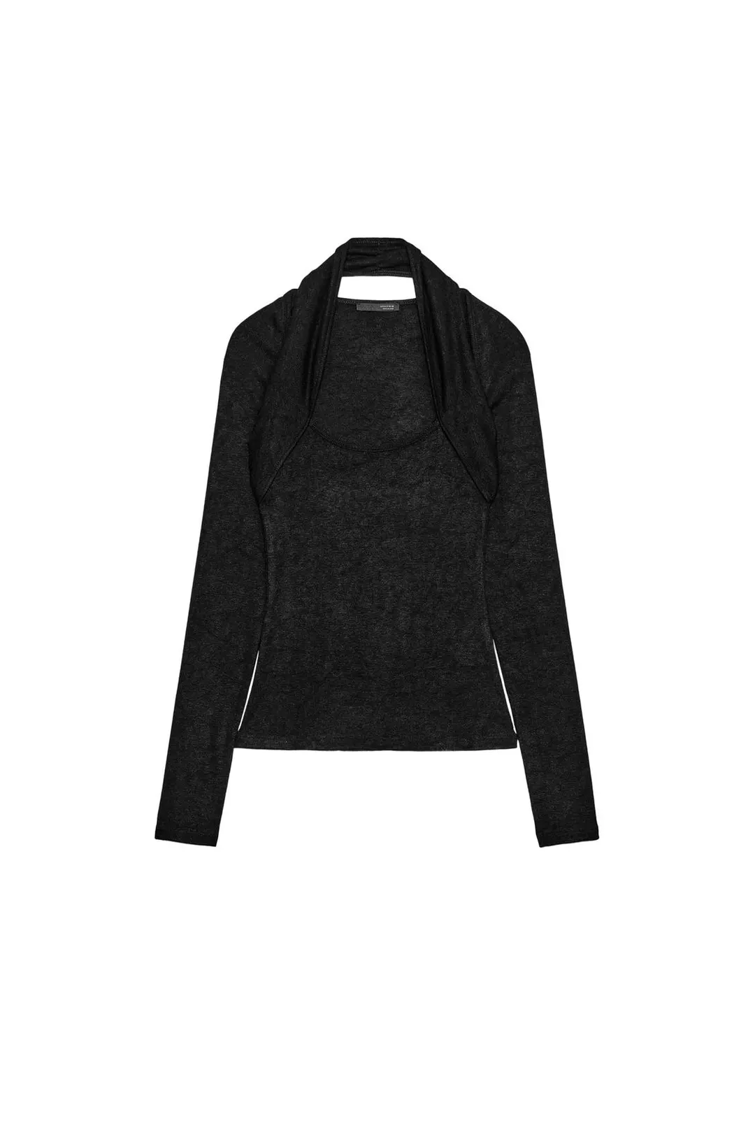 Топ халтер с двойными бретелями, Zara