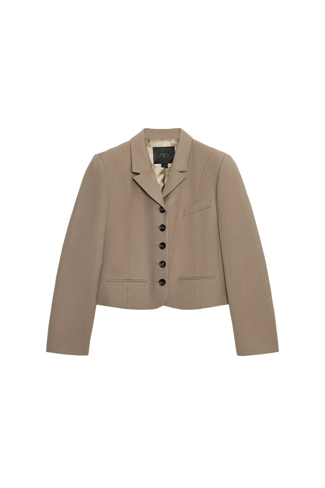 Блейзер приталенный на пуговицах ZW Collection, Zara