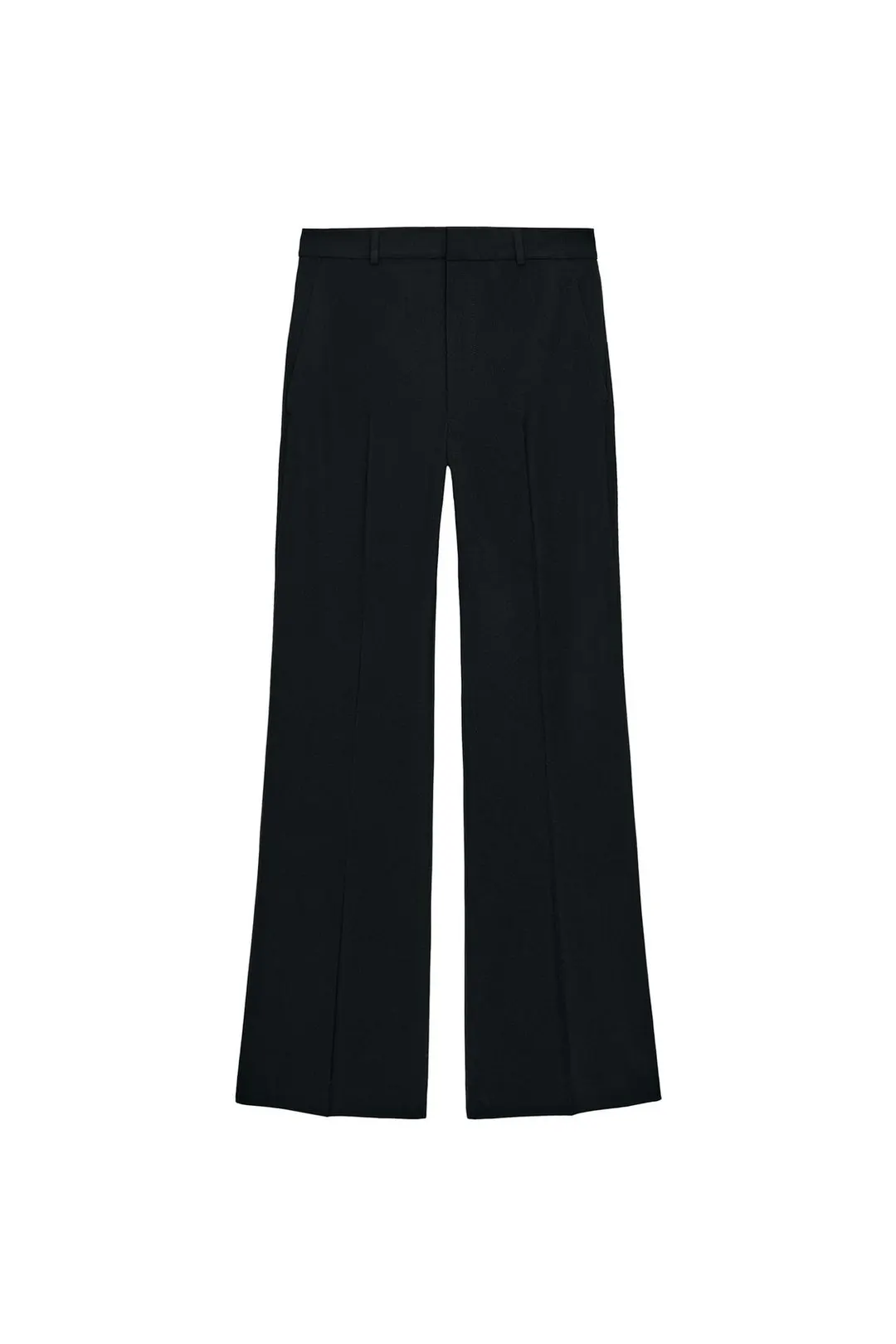 Брюки широкие с высокой посадкой ZW Collection, Zara