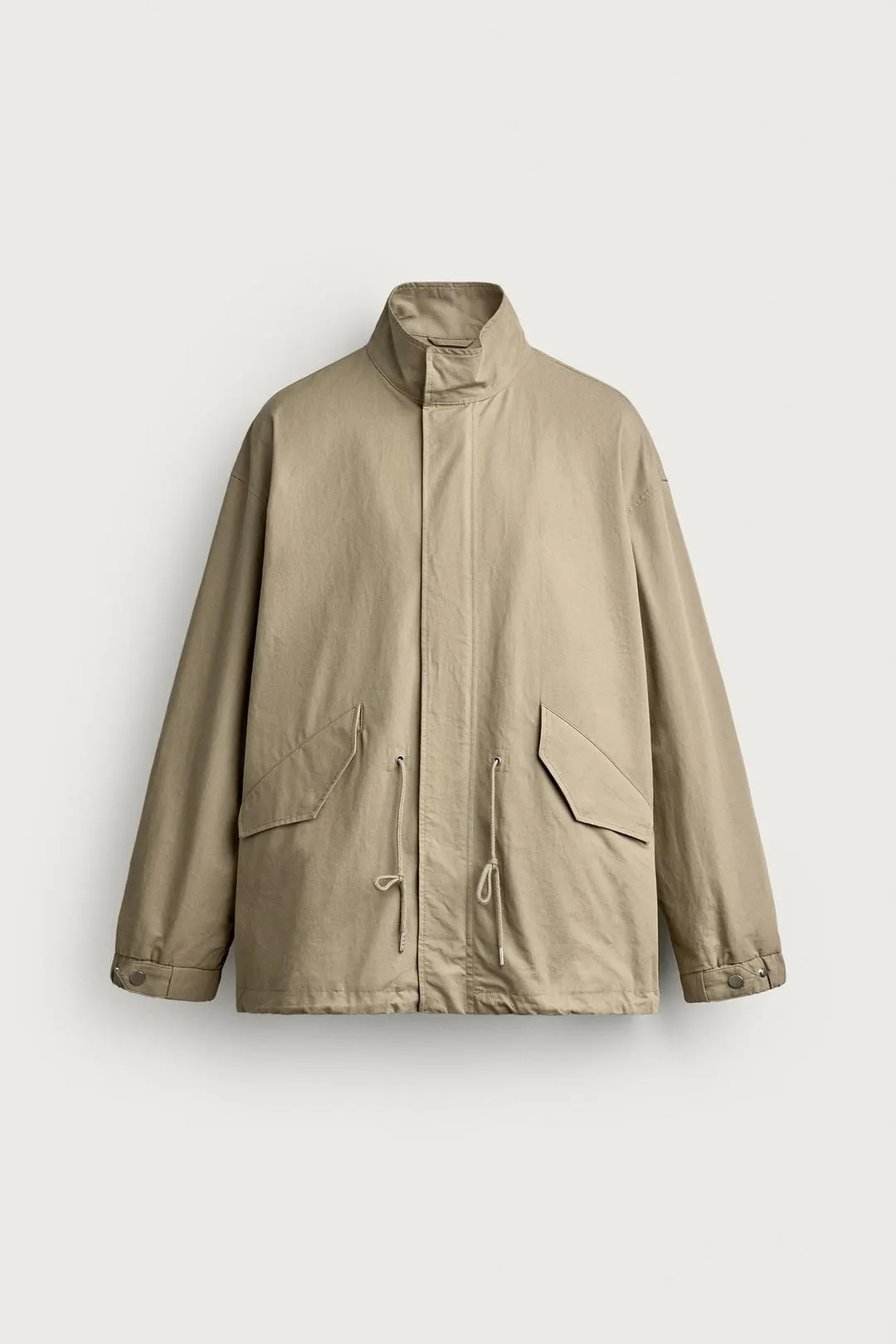 Короткая парка из 100% хлопка, Zara