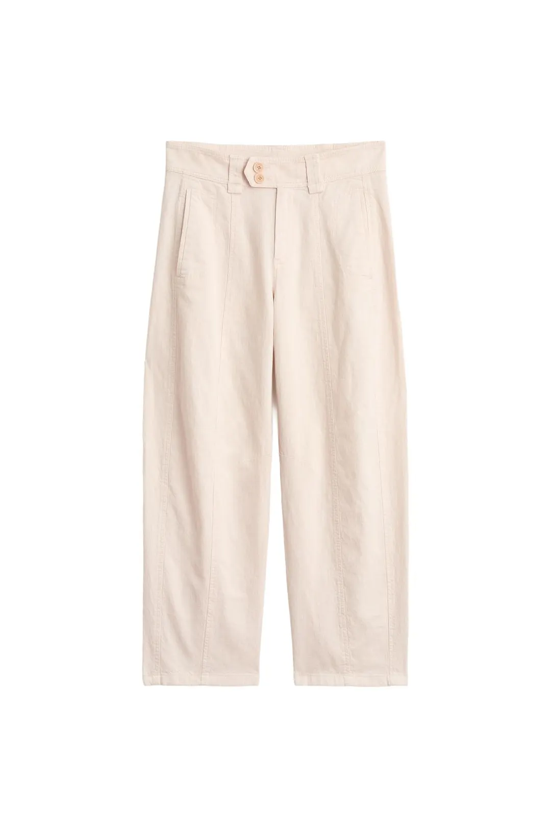 Струящиеся брюки из хлопка, Zara