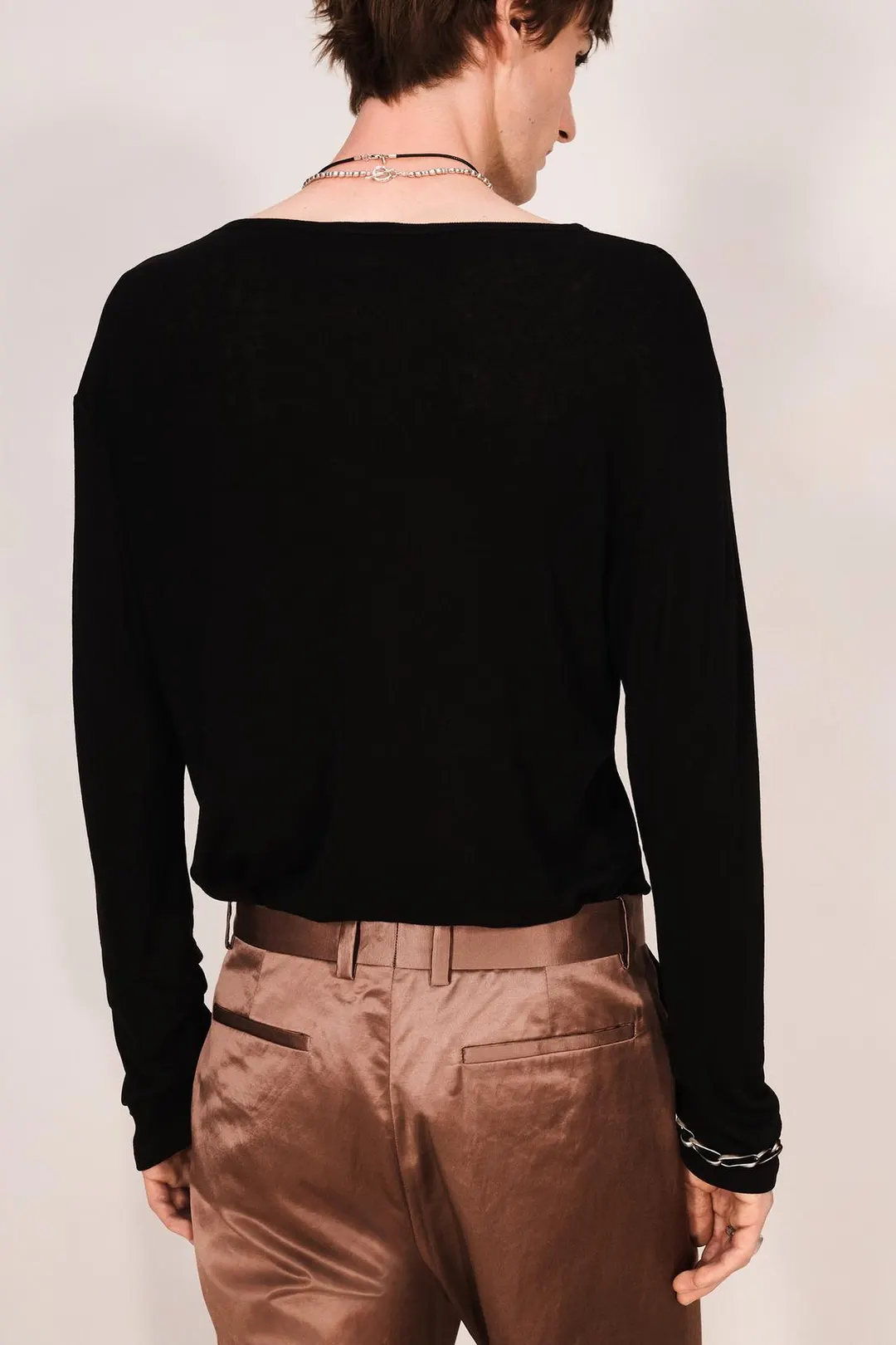 Футболка свободного кроя из лиоцелла и шерсти, Zara