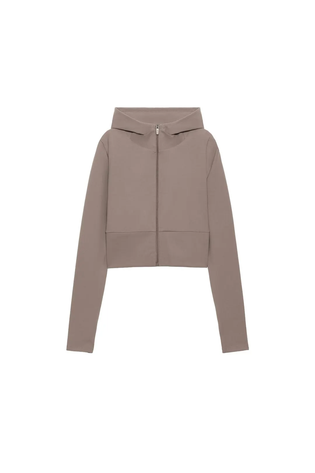 Куртка эластичная с капюшоном и молнией, Zara