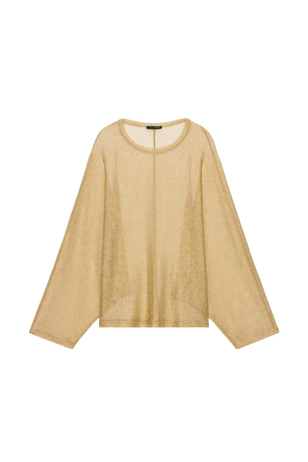 Топ с металлизированной нитью, Zara