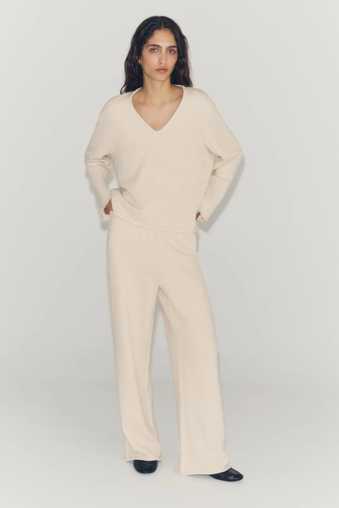 Фактурный свитшот, Zara