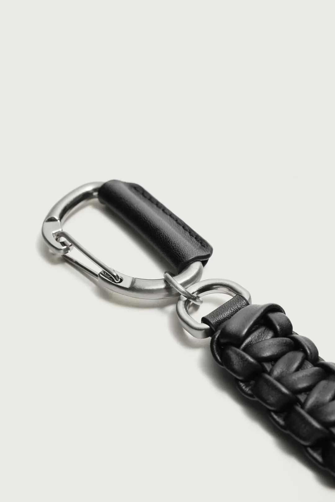 Кожаный брелок для ключей, Zara