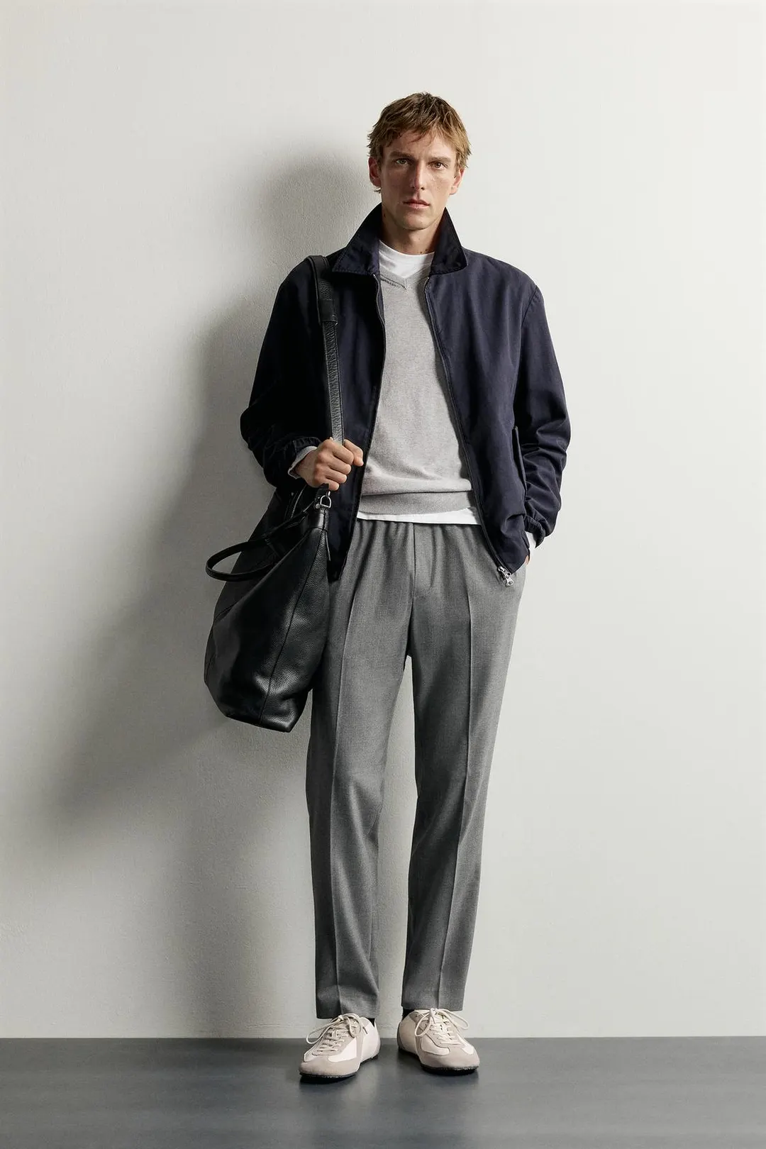 Брюки комфортного кроя с эластичным поясом, Zara