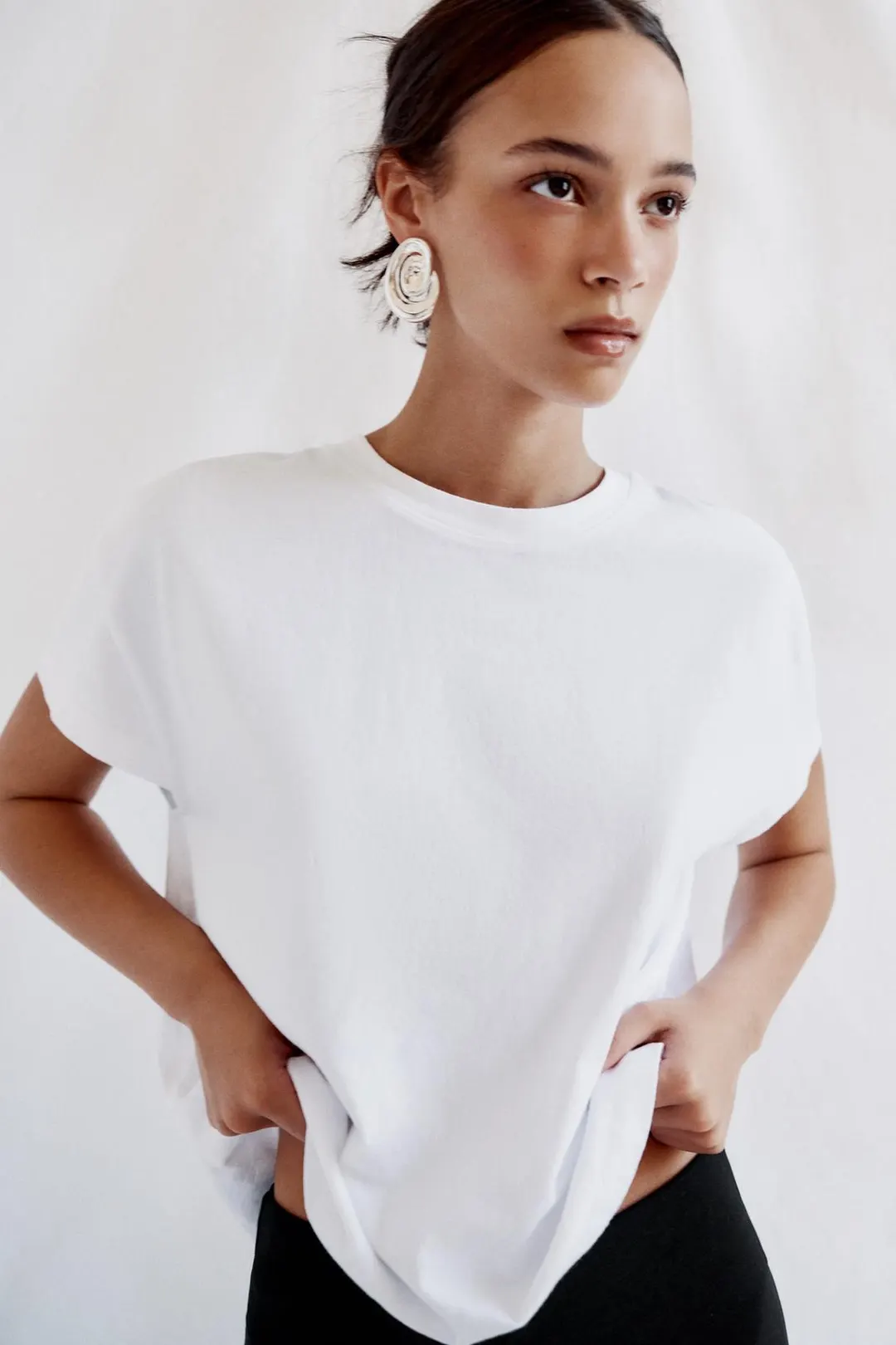 Футболка с короткими рукавами, Zara