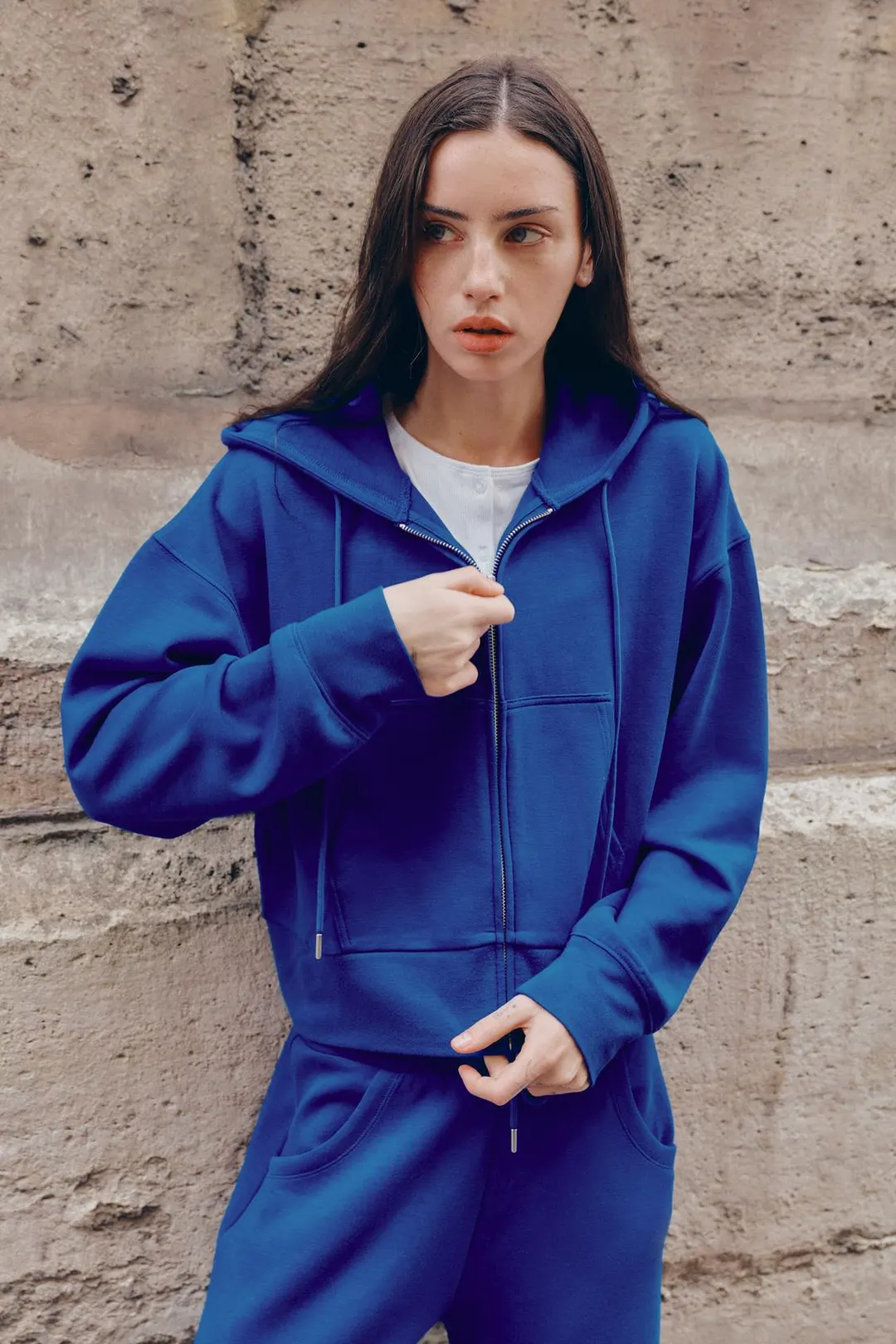 Худи из интерлока, Zara