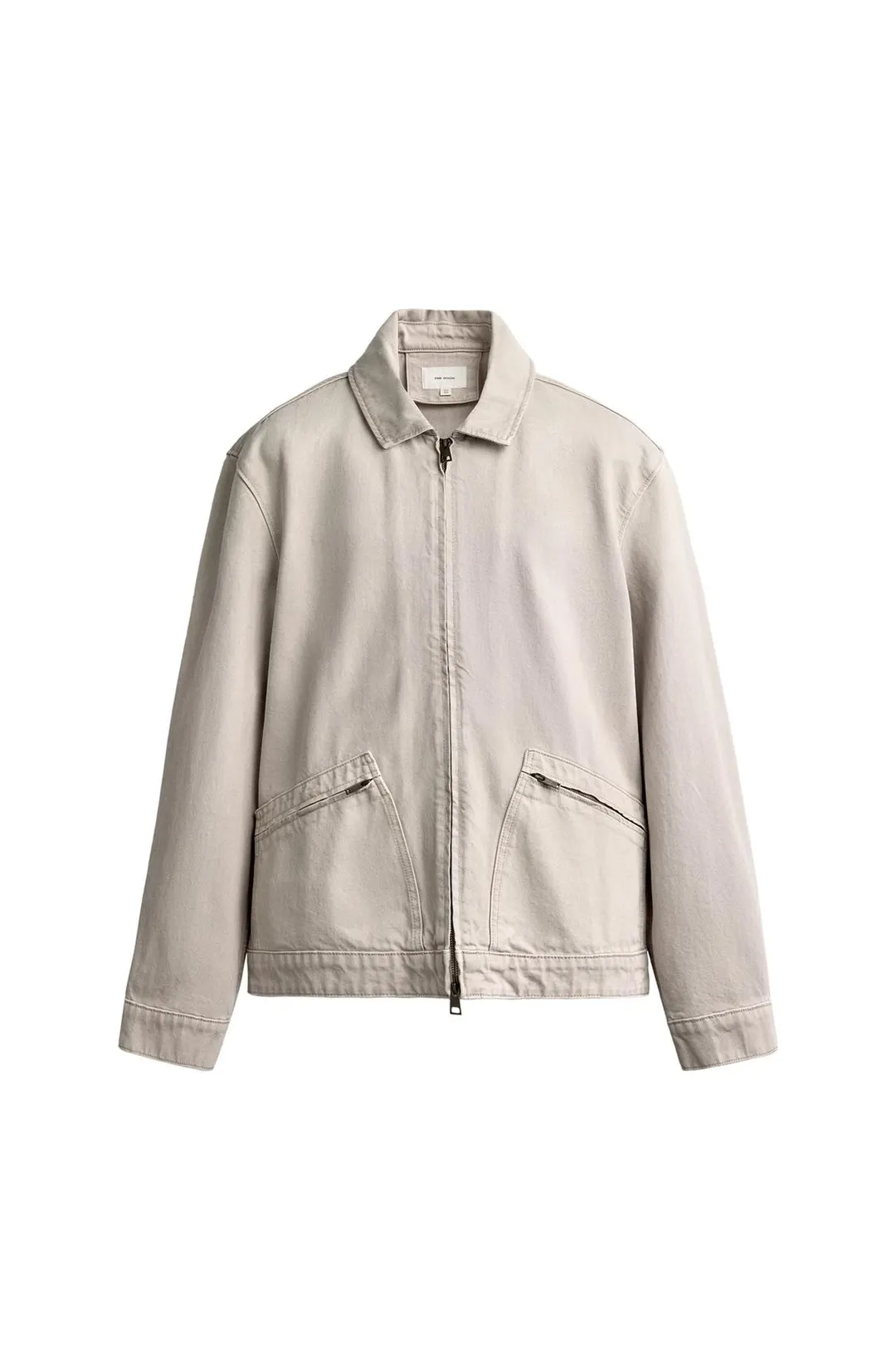 Джинсовая куртка прямого кроя на молнии, Zara