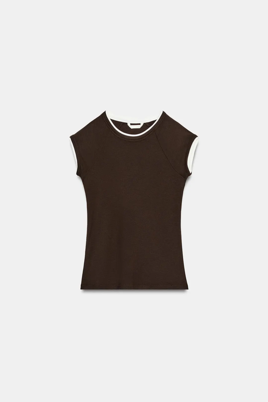Футболка с эффектом многослойности, Zara