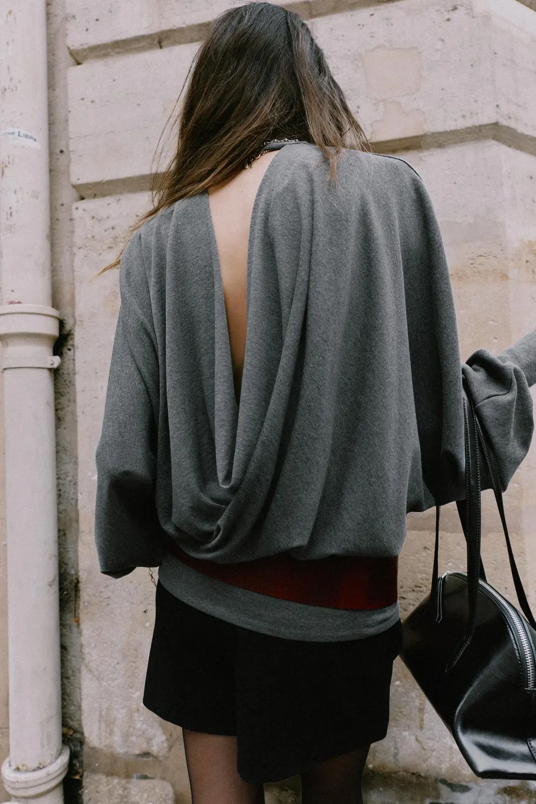 Топ с открытой спиной, Zara
