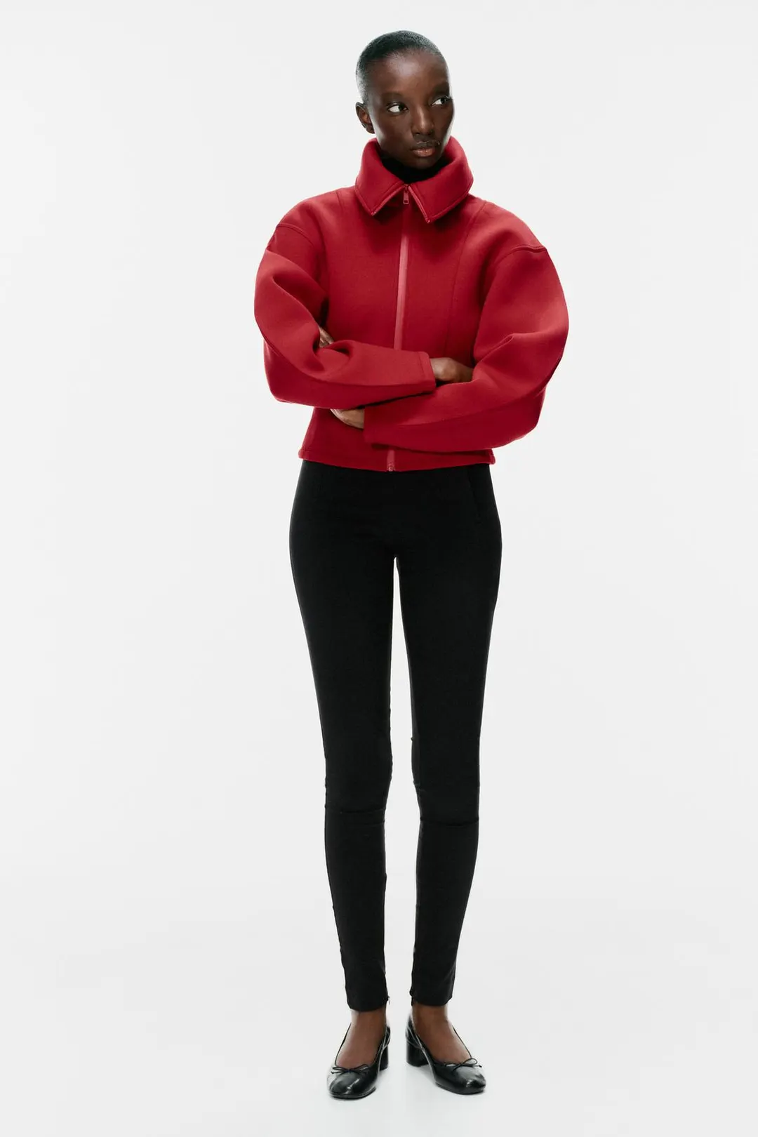 Легинсы на молнии, Zara
