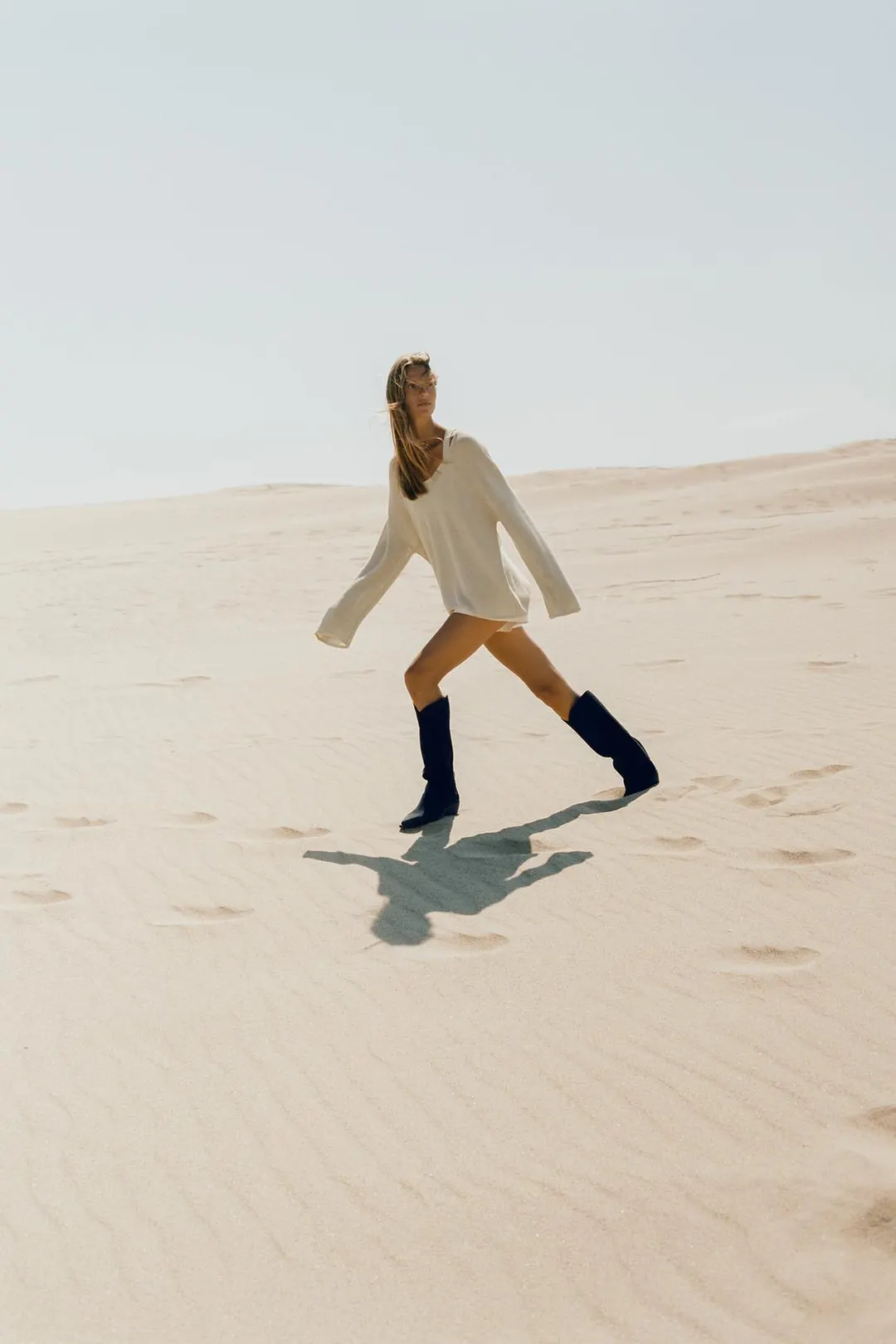 Ковбойские сапоги из спилка, Zara