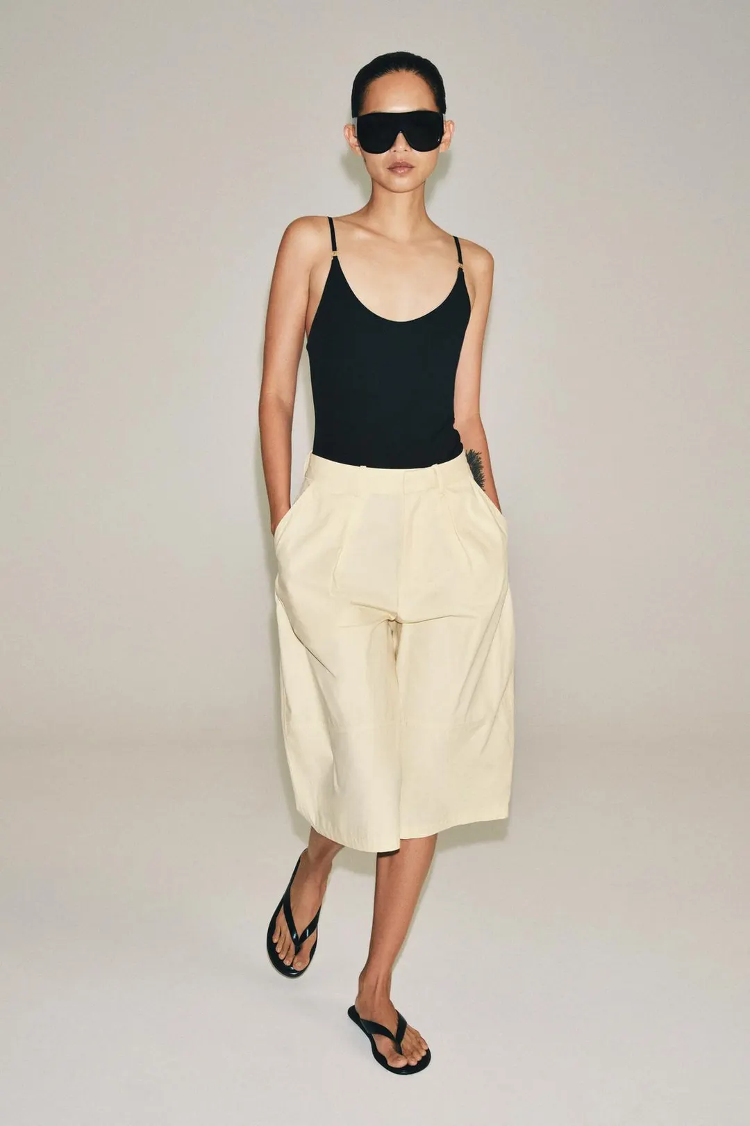 Боди на тонких бретелях, Zara