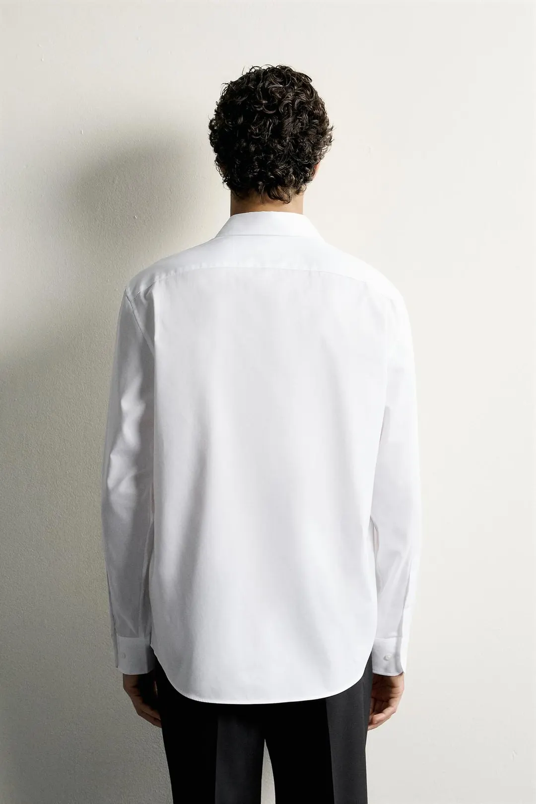 Фактурная рубашка Easy Care, Zara