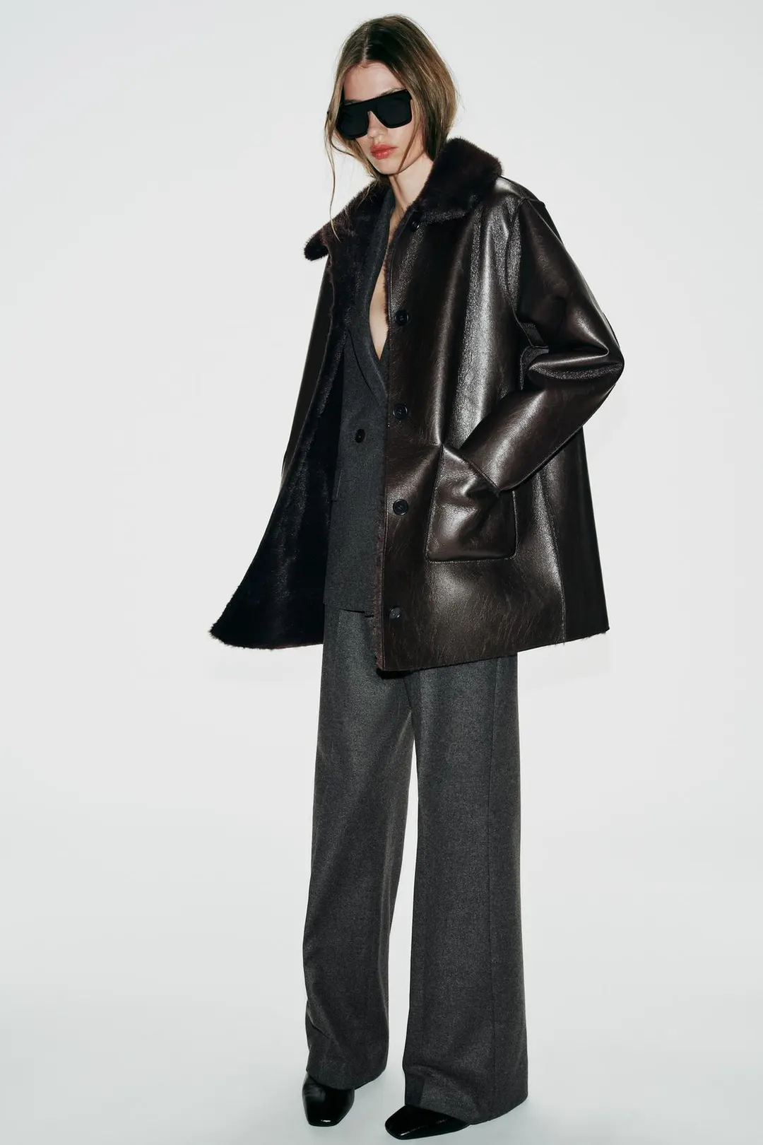 Двустороннее пальто, Zara