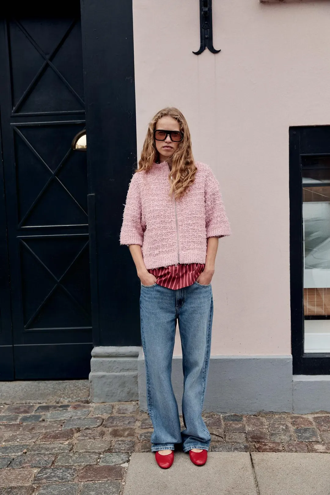 Кардиган структурного кроя, Zara