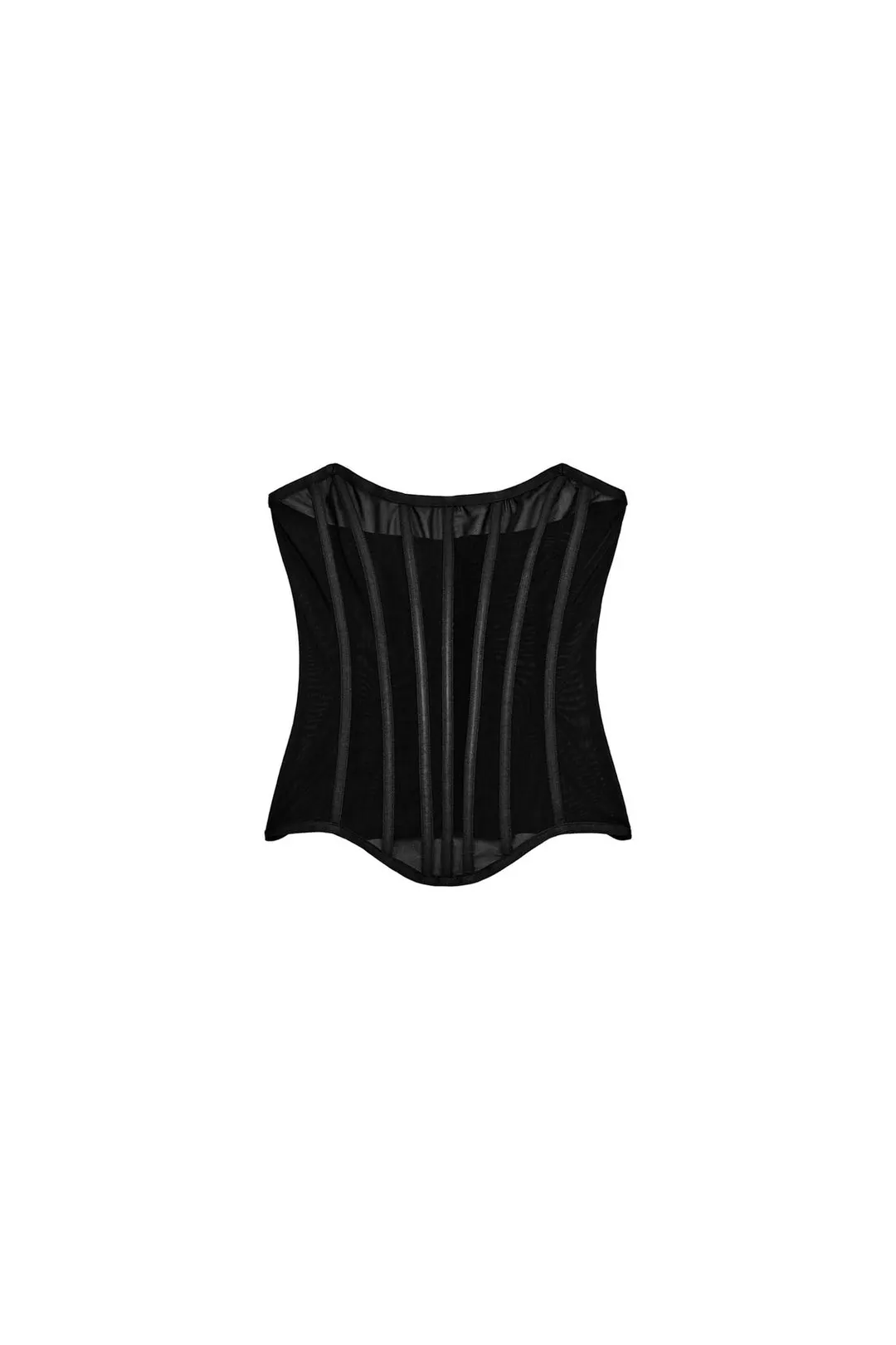 Топ-бандо в корсетном стиле, Zara