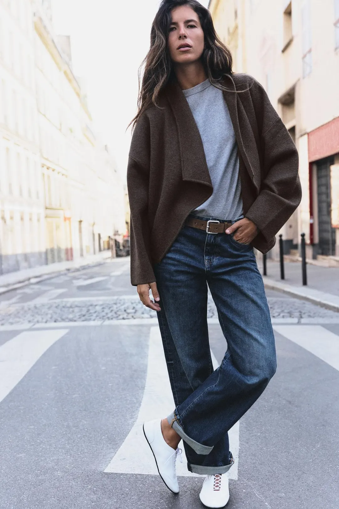 Вязаный жакет ажурной вязки, Zara