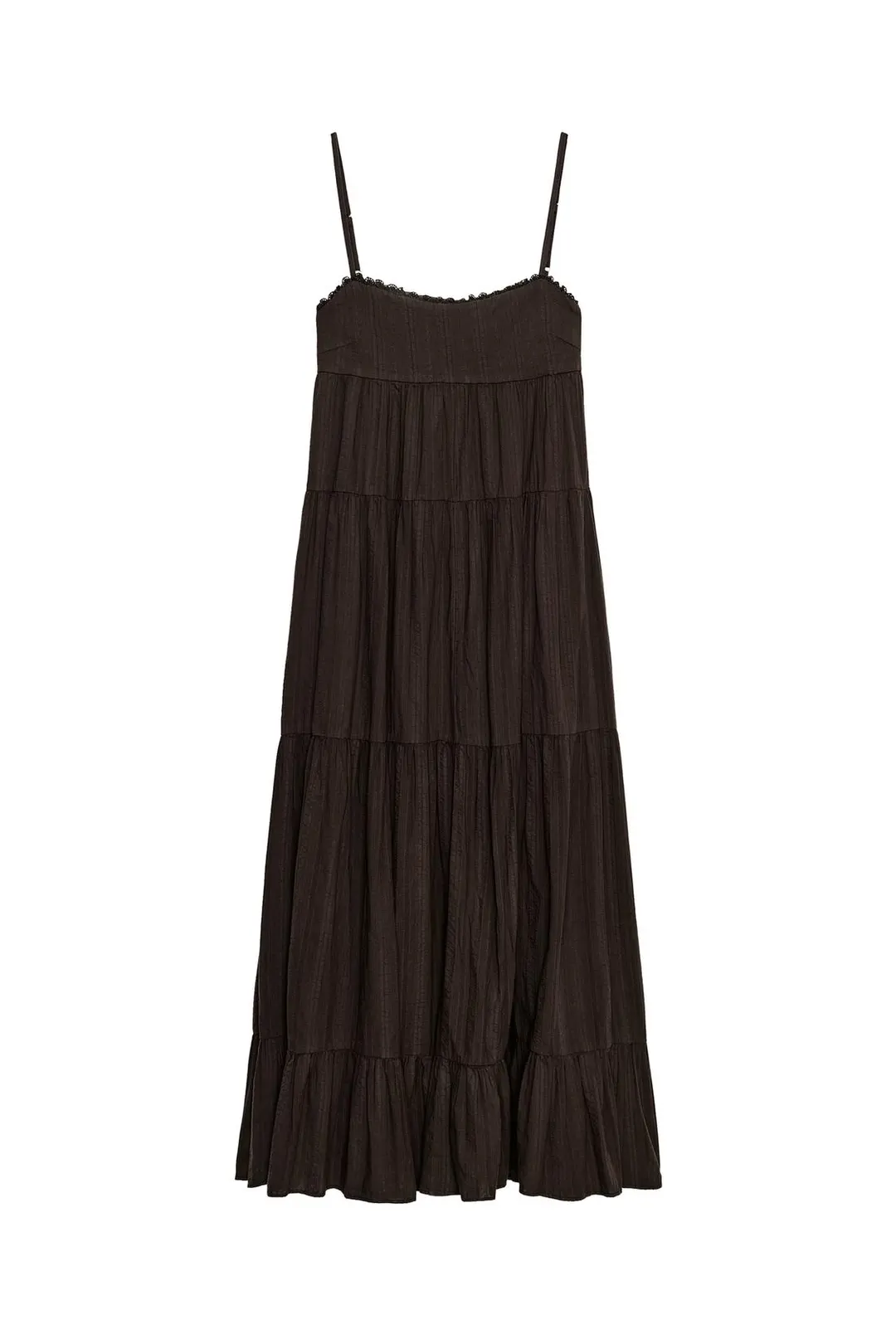 Длинное платье из панелей, Zara