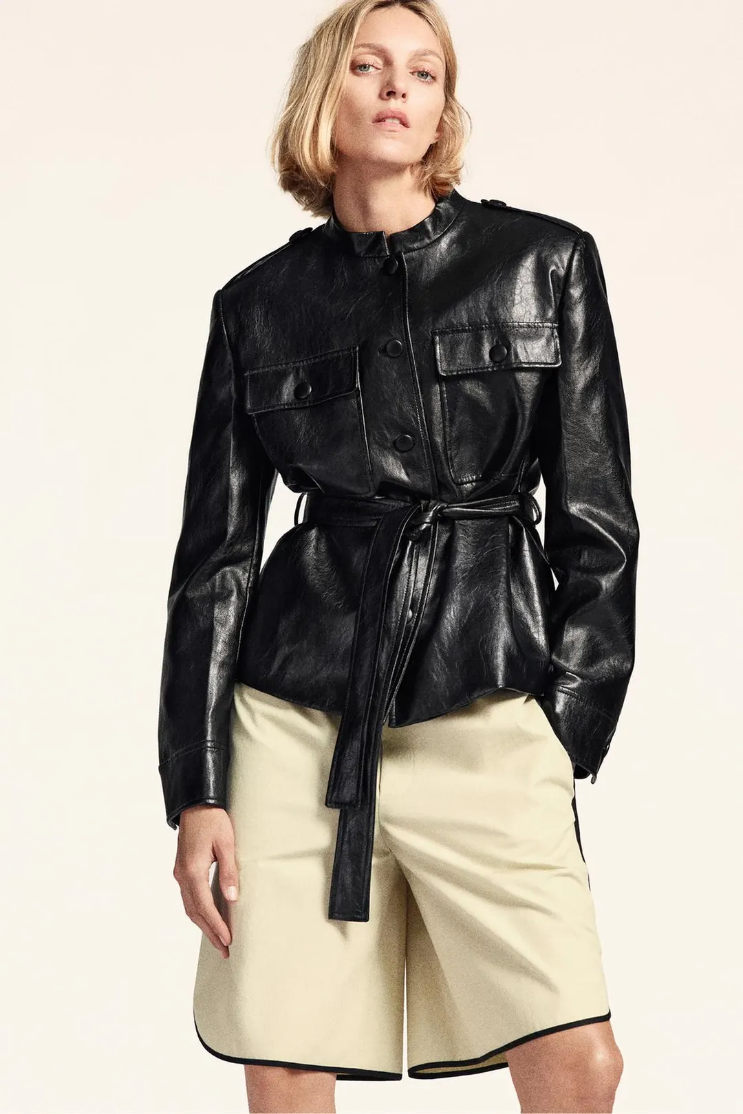 Куртка под кожу ZW Collection, Zara