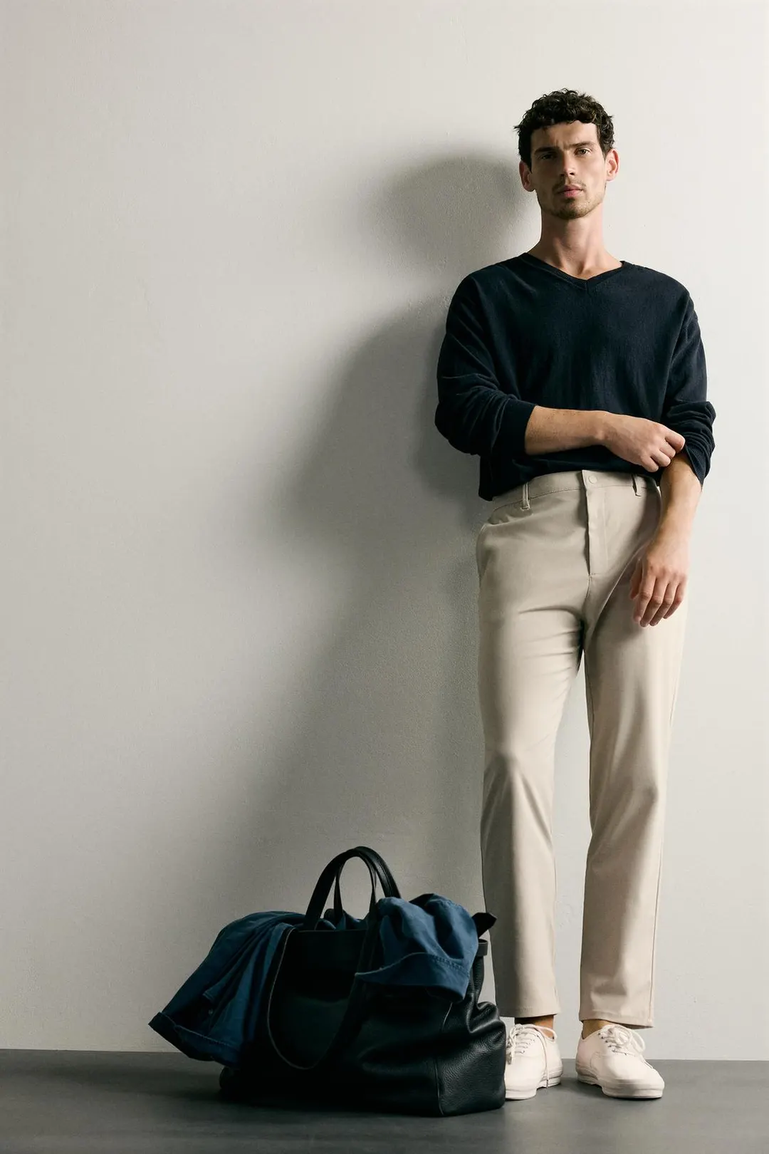Брюки комфортного зауженного кроя, Zara