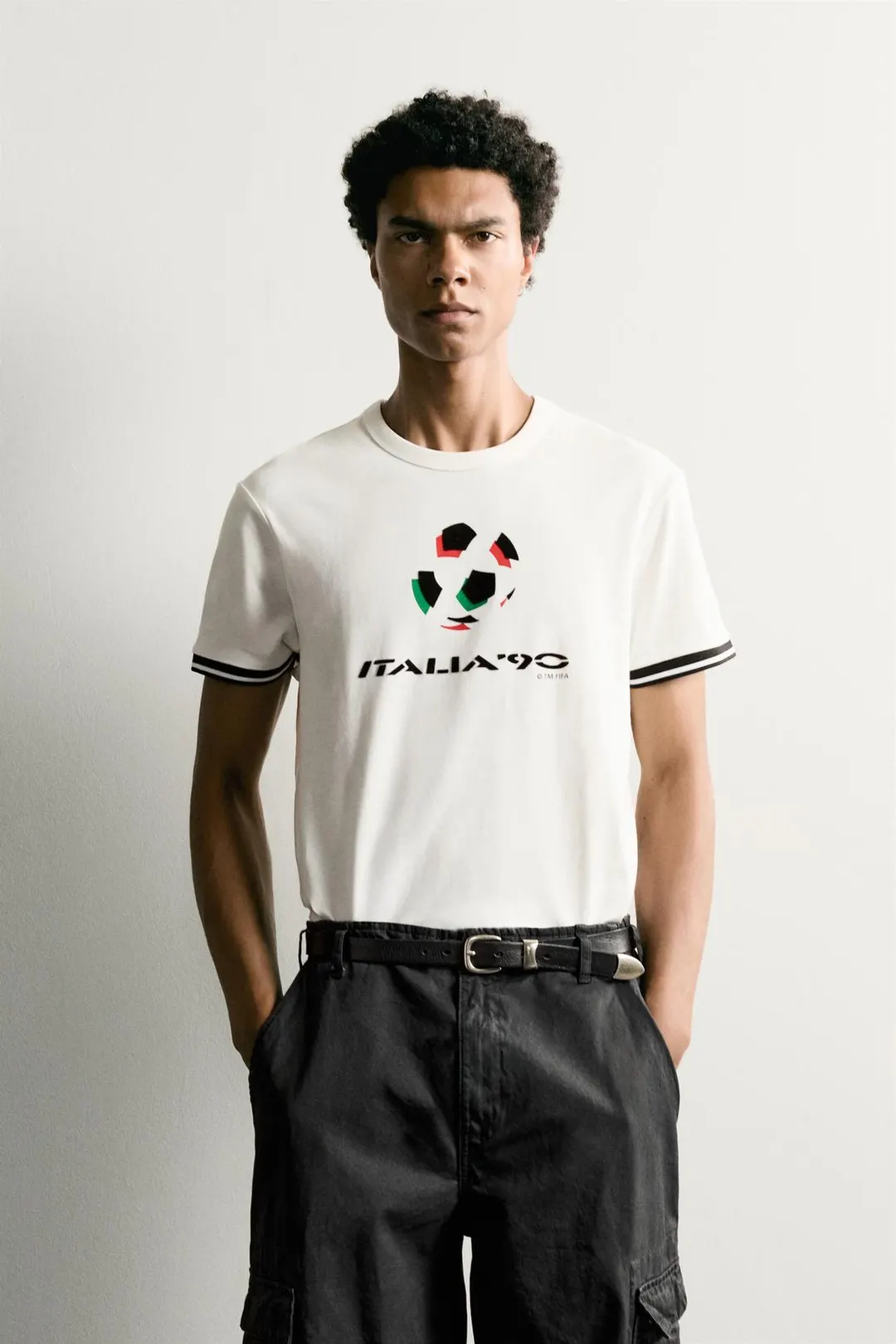 Футболка контрастная ITALY 90 FIFA WORLD CUP™ FIFA CLASSICS, Zara