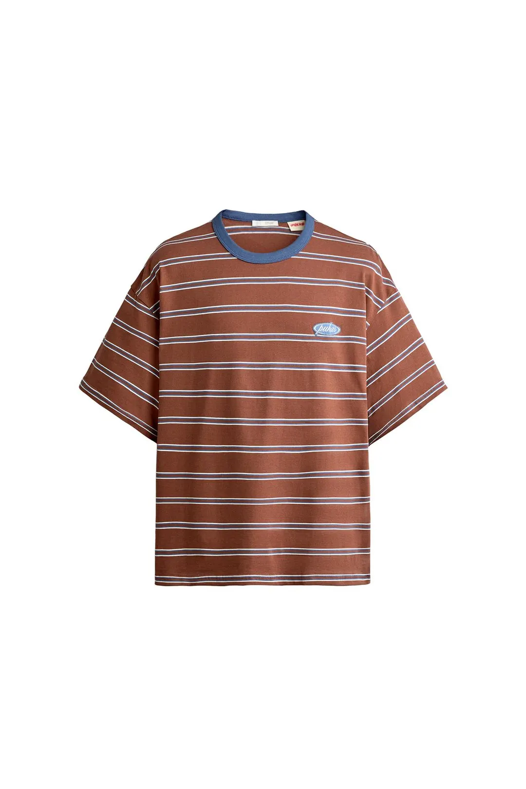 Футболка жаккардовая в полоску PUKAS SURF X ZARA, Zara