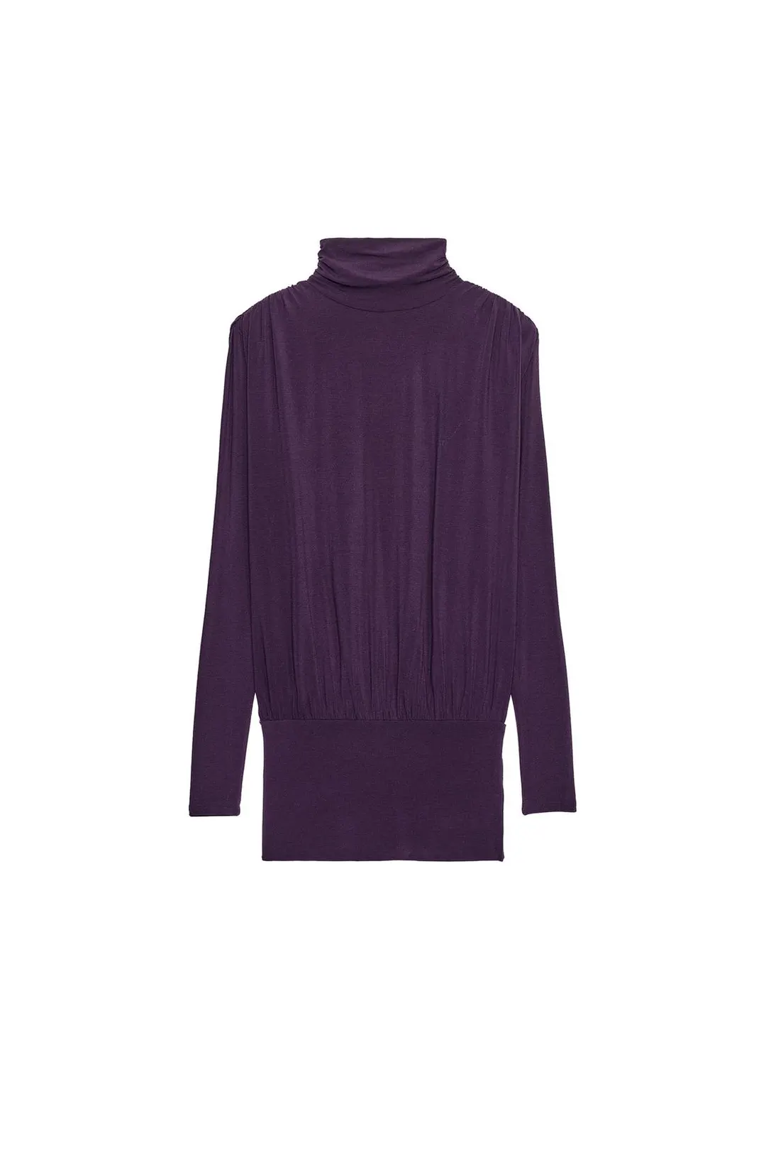 Топ со сборками и подплечниками, Zara