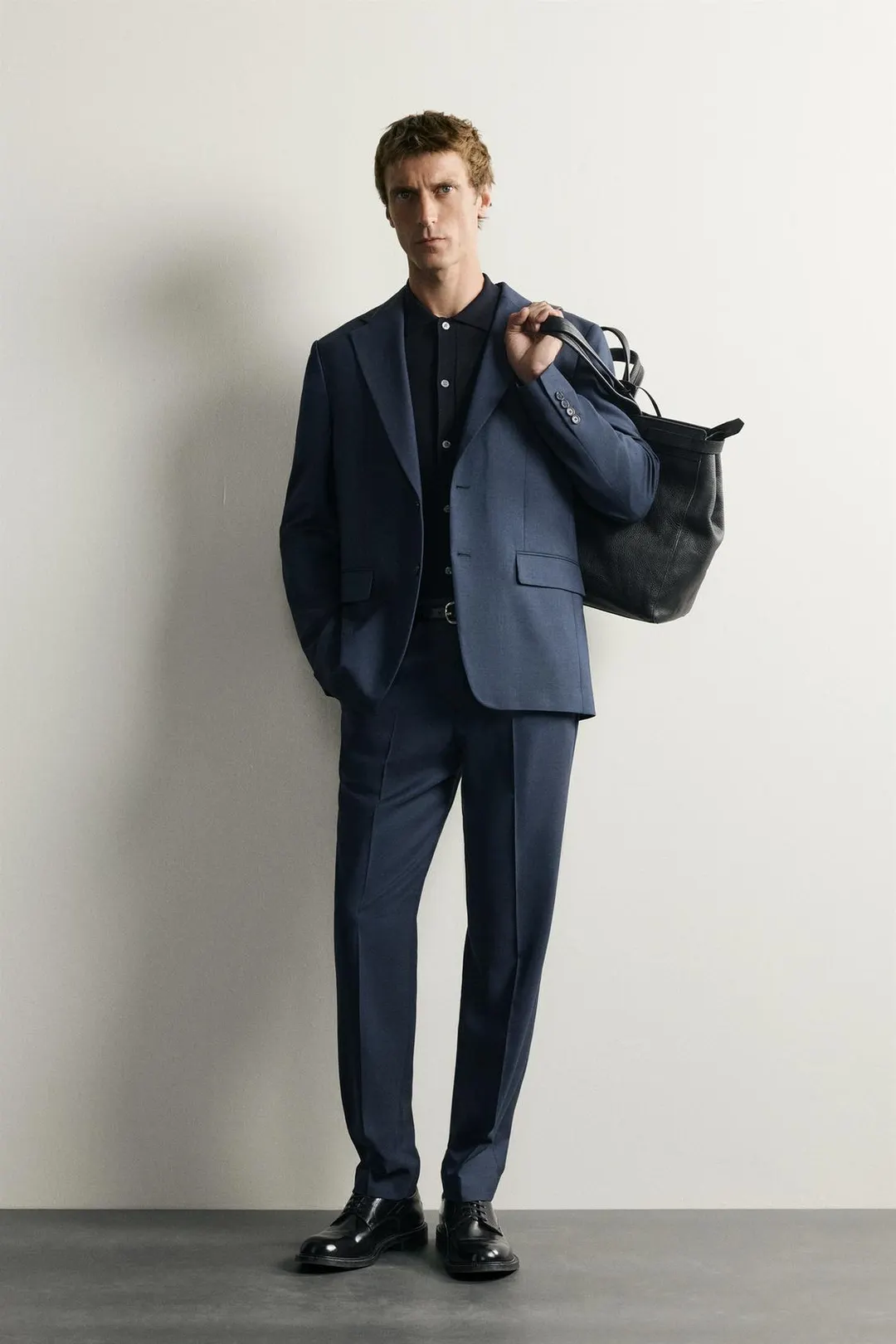 Костюмные брюки стандартного кроя в клетку, Zara
