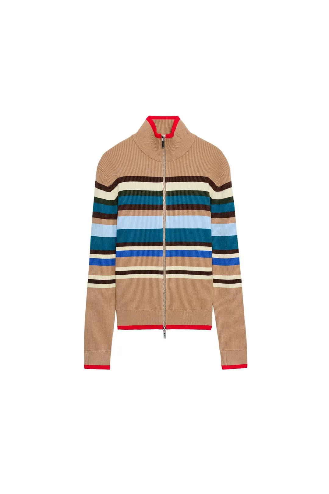 Кардиган в полоску и рубчик, Zara