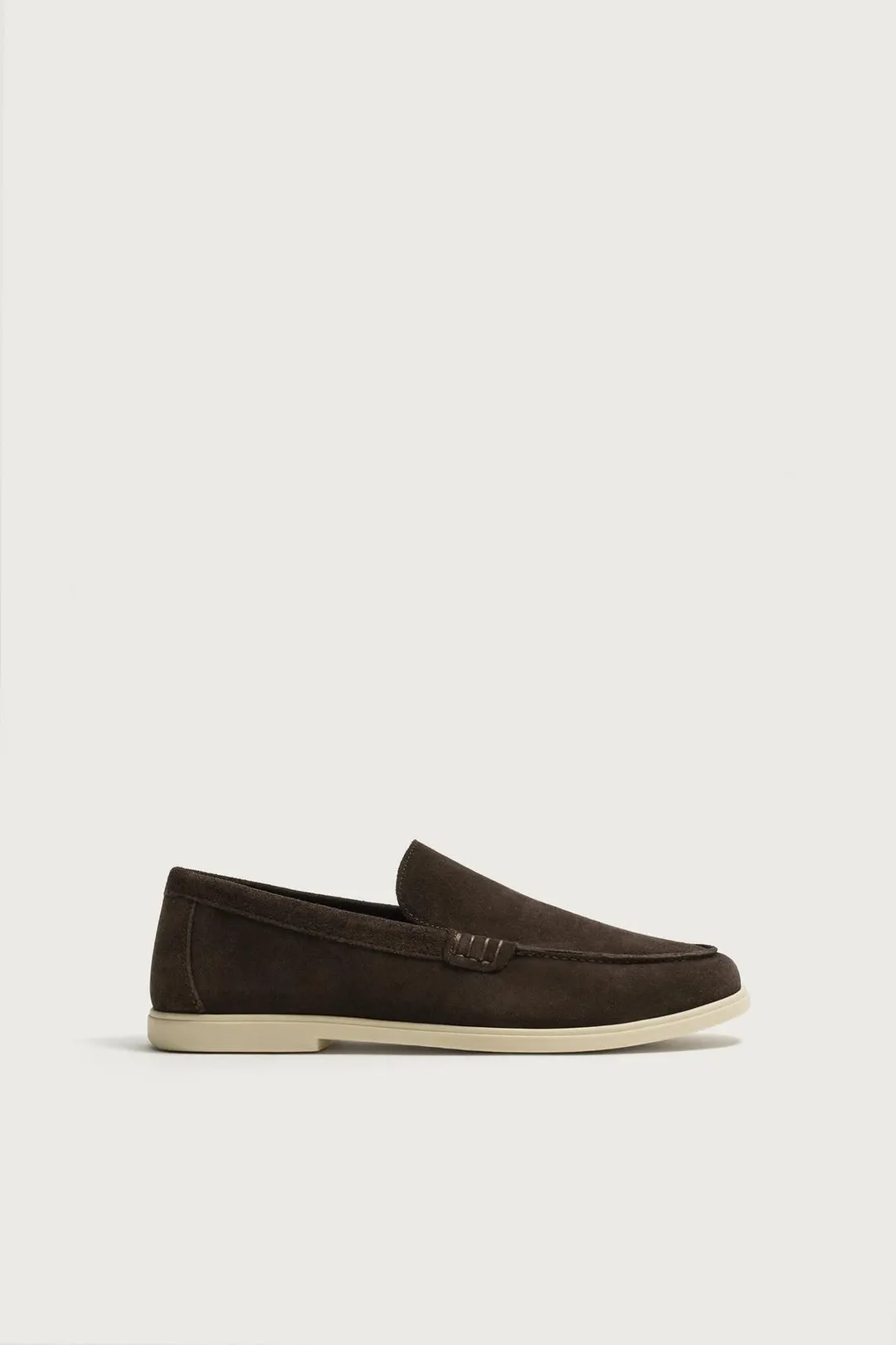 Повседневные кожаные лоферы, Zara
