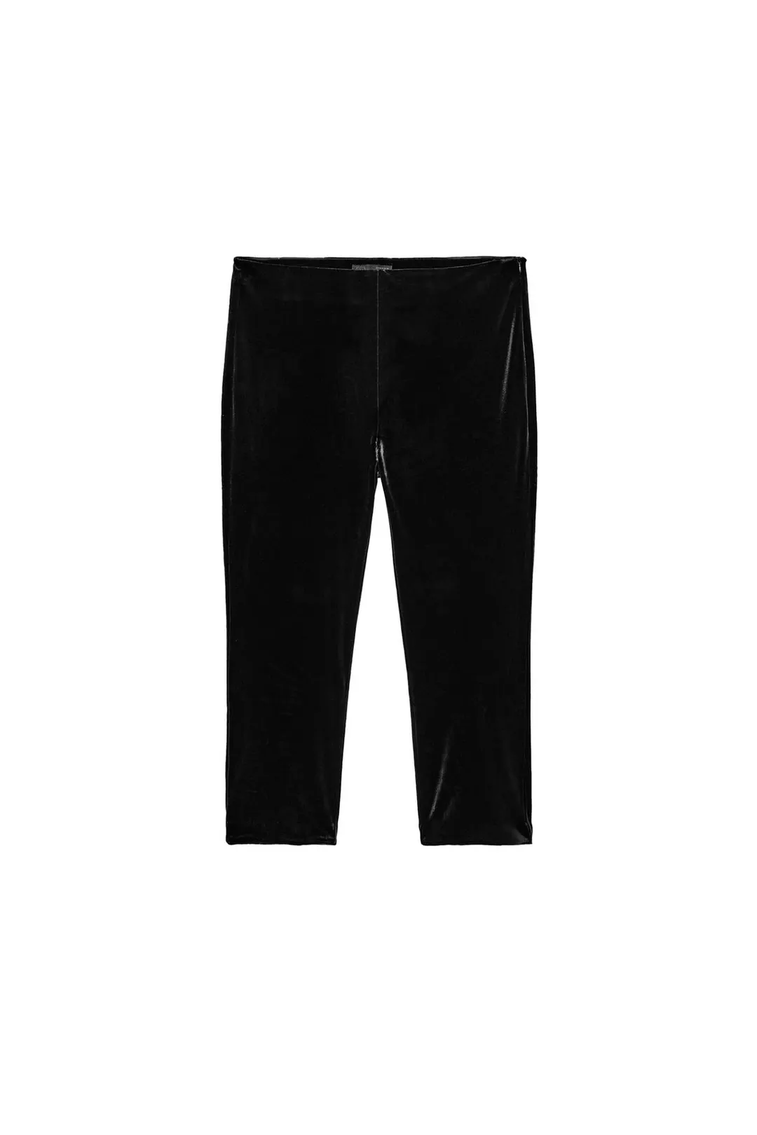 Бархатные брюки капри, Zara