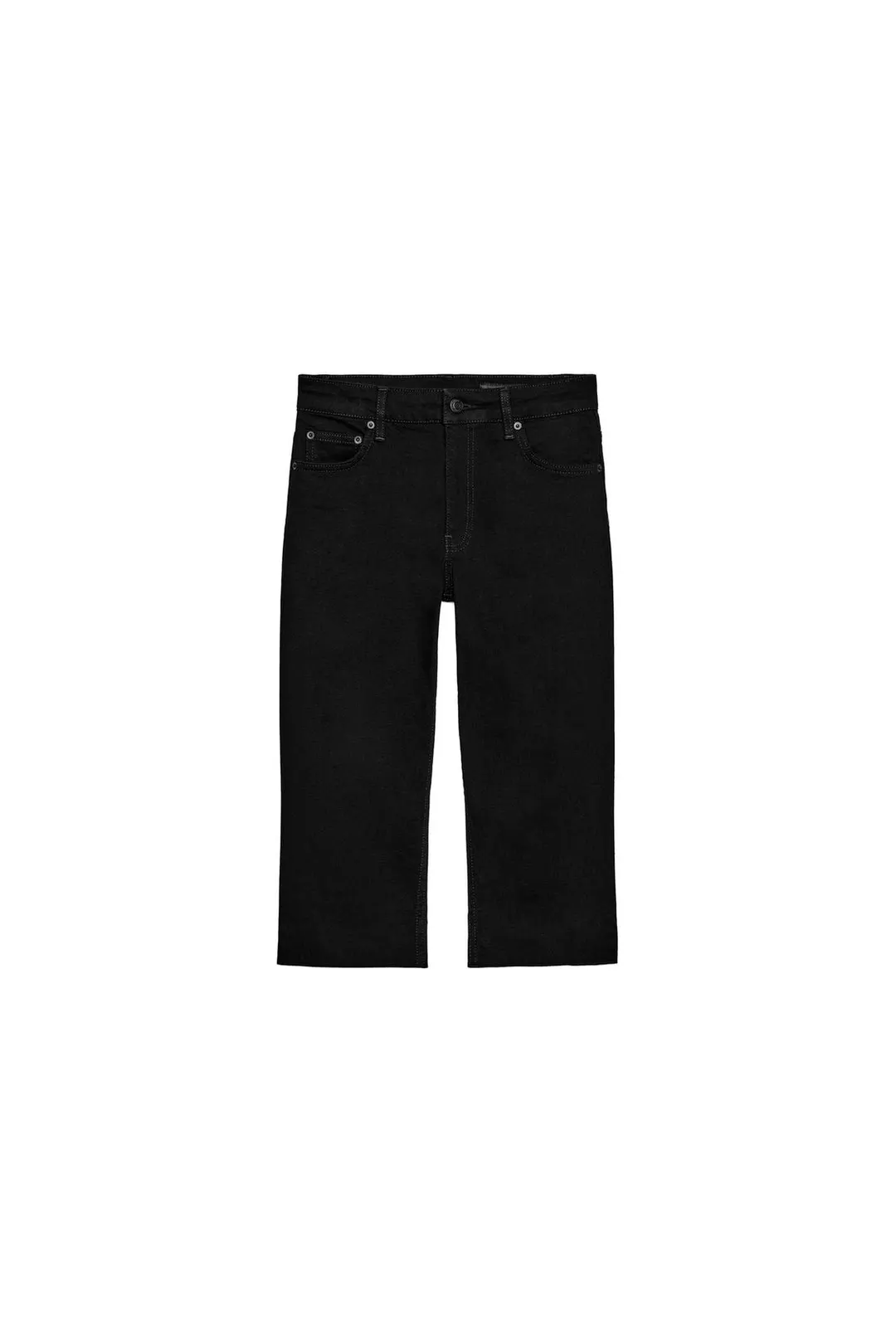 Джинсы-капри ZW Collection со средней посадкой, Zara