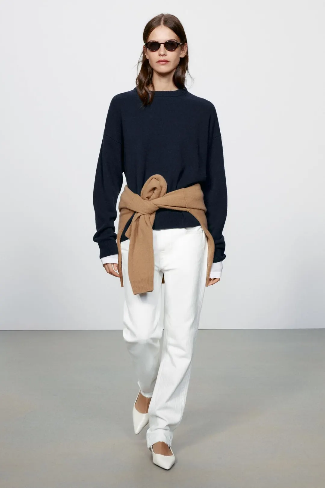 Базовый джемпер из кашемира и шерсти, Zara